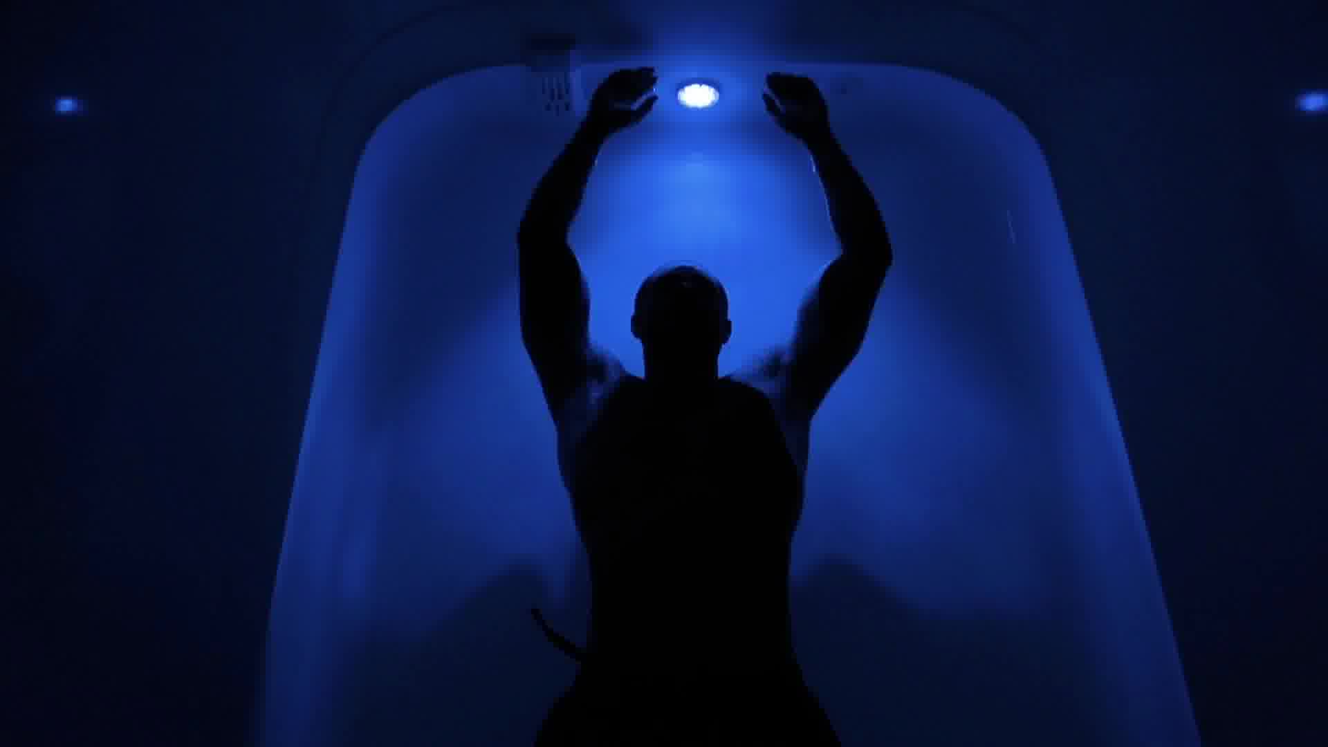 Isolate Flotation Center Wellness Center ad creative