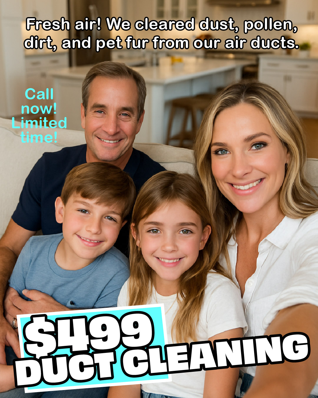 $499 Duct Cleaning + FREE Inspection