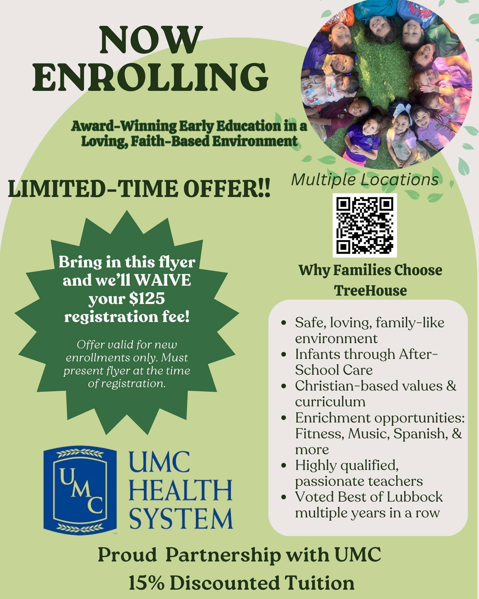 Lubbock Child Care I Treehouse Children's Academy