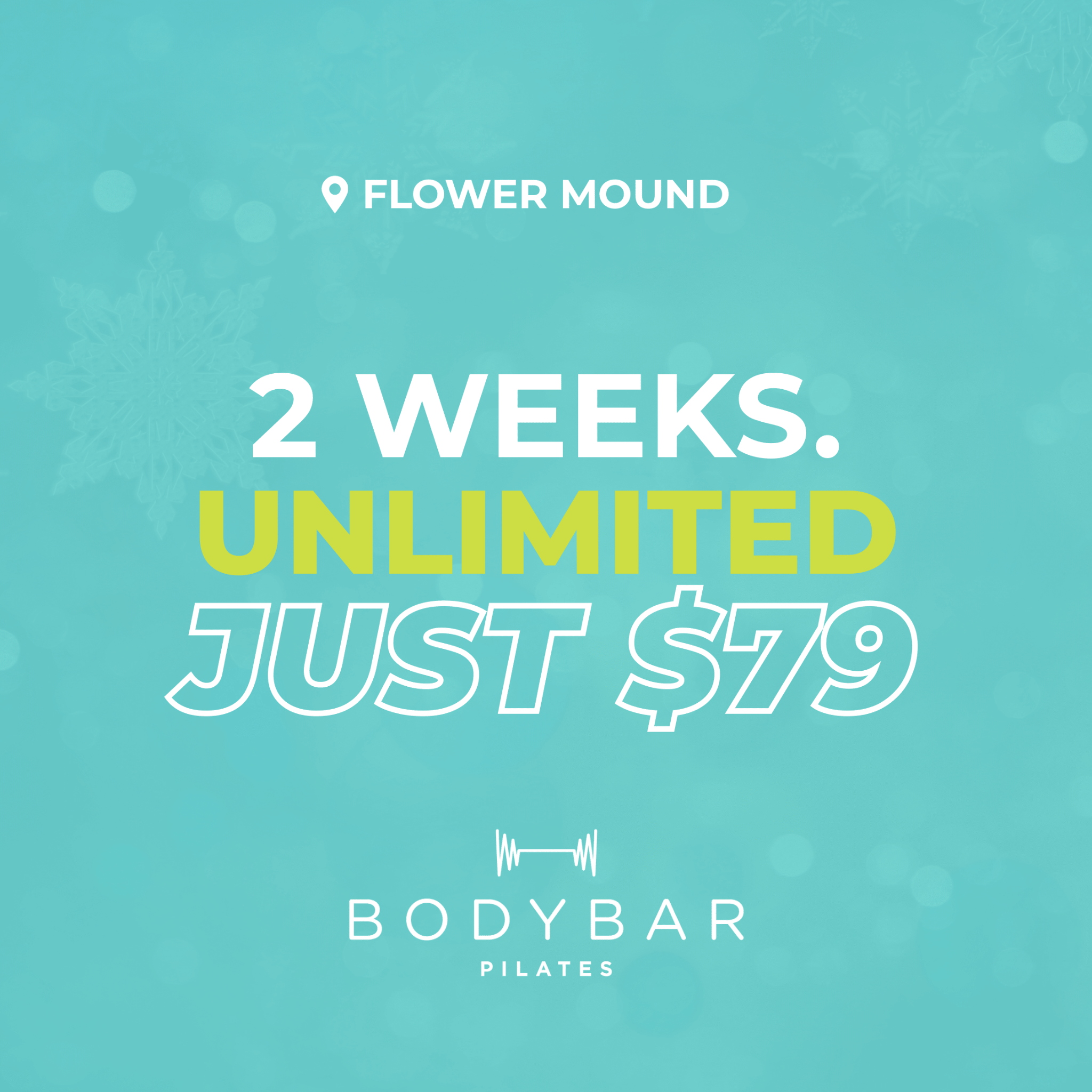 Bodybar Pilates - Flower Mound Pilates Studio ad creative