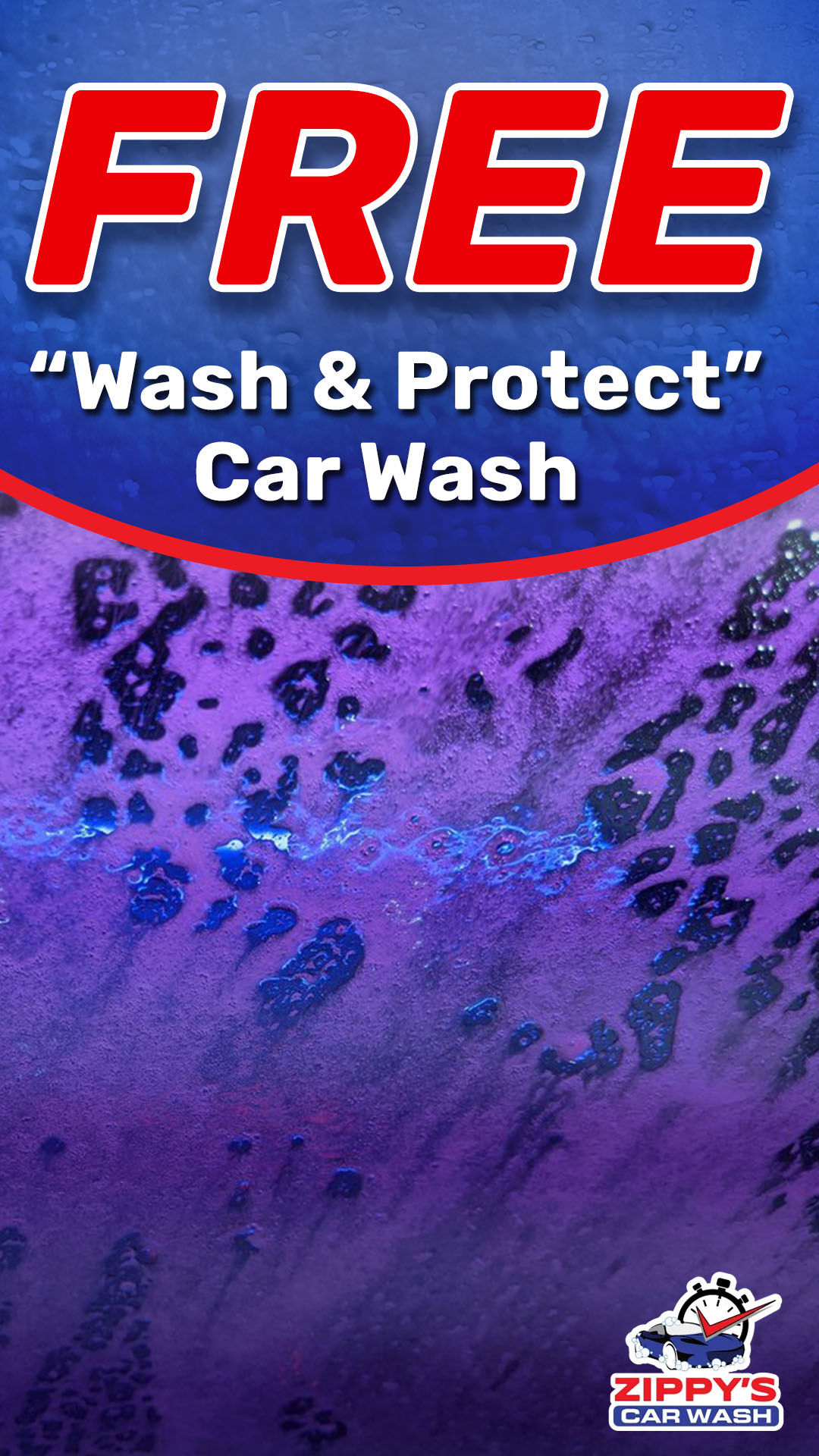 Zippy's Car Wash Car Wash ad creative
