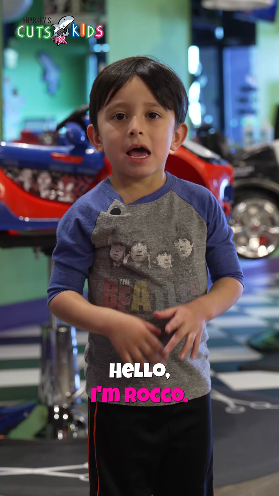 Sharkey's Cuts for Kids - Louisville, KY Barber Shop ad creative