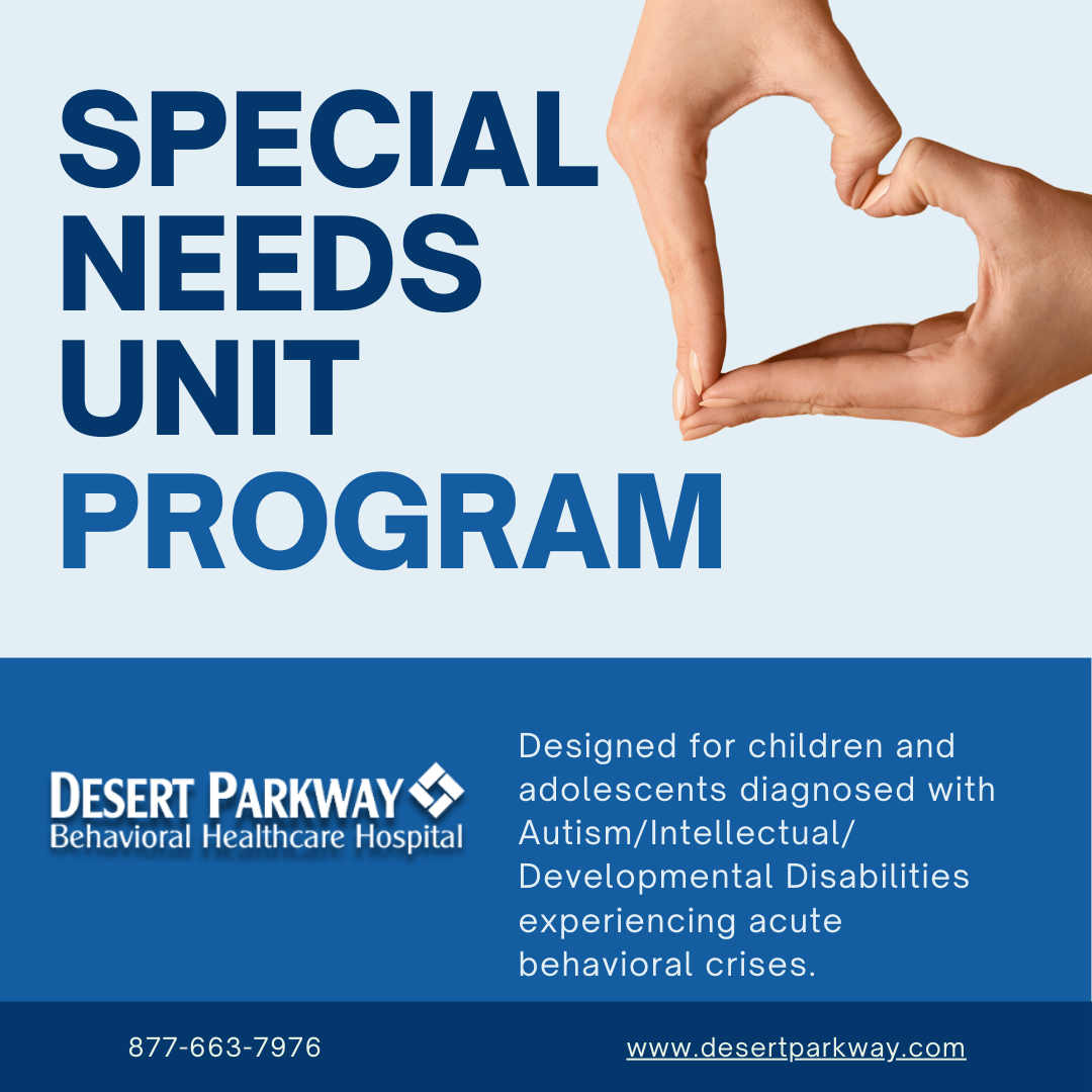 Desert Parkway Behavioral Healthcare Hospital Psychiatrist ad creative
