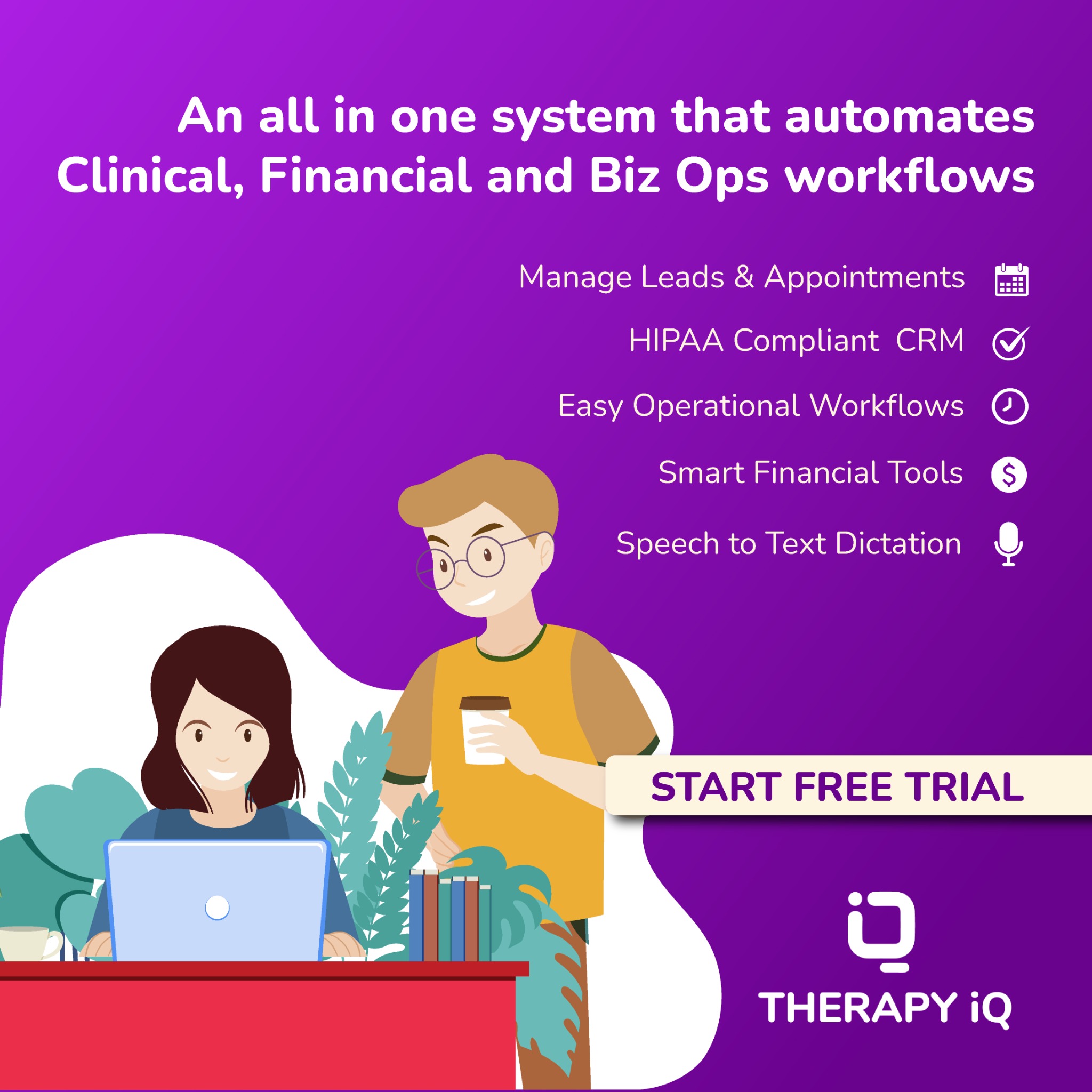 TiQ Software Dev Services ad creative