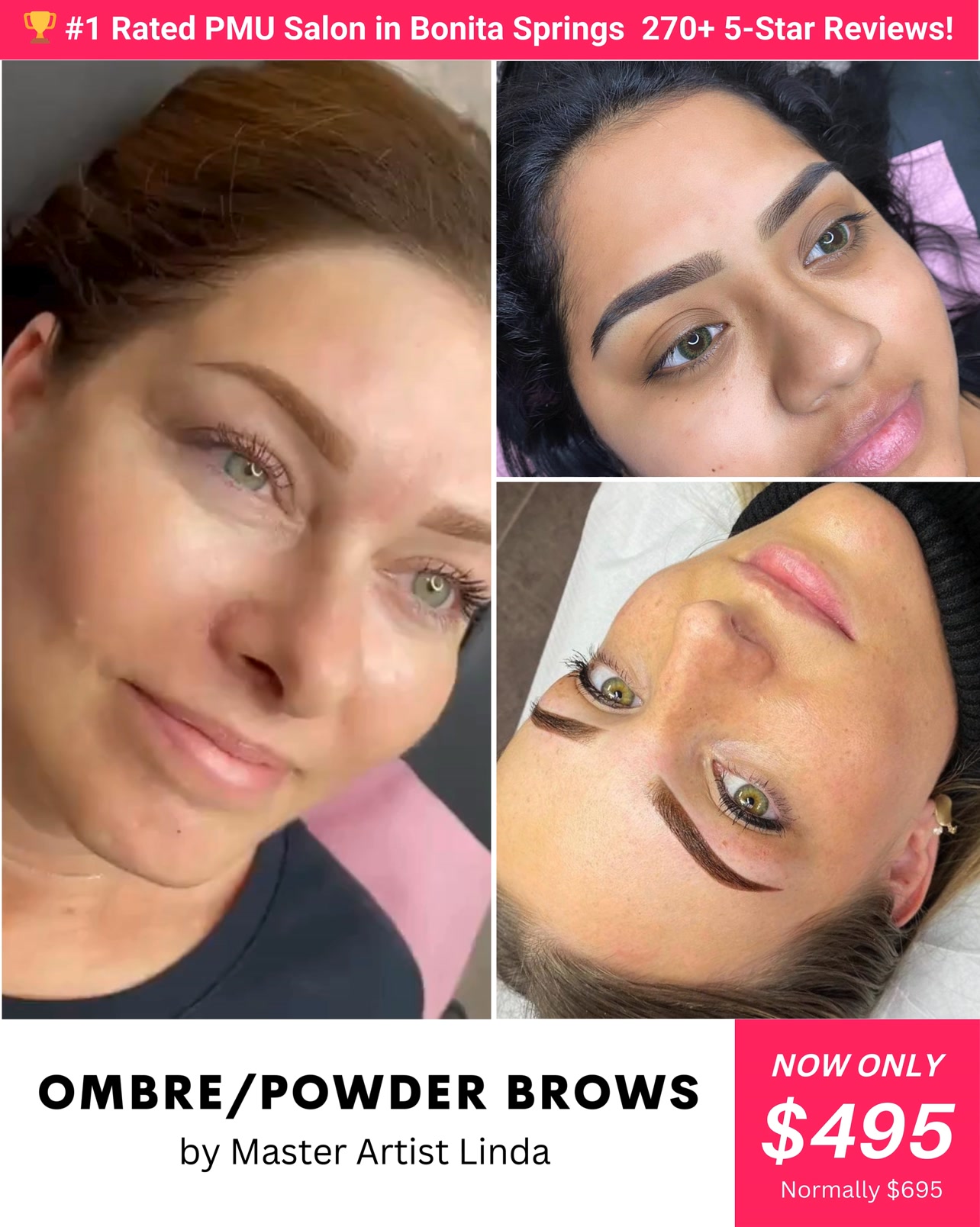 [$200 OFF] Semi-permanent Brow Makeup!