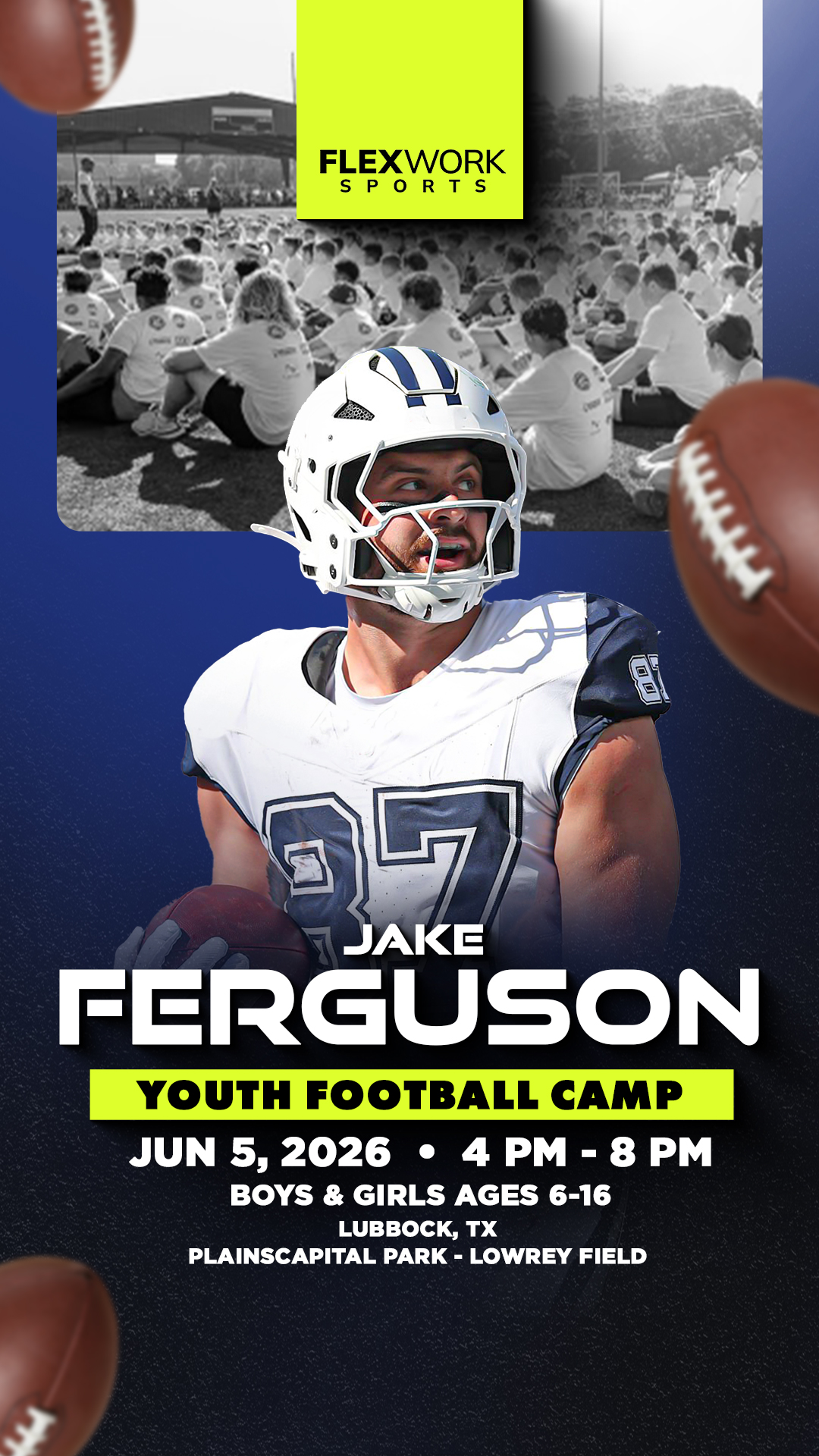 Jake Ferguson Youth Football Camp