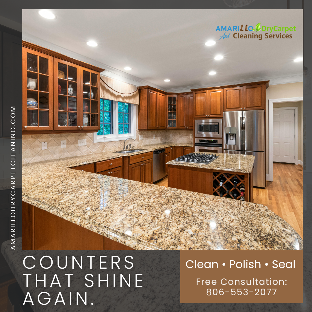 Restore the Shine to Your Stone Counters