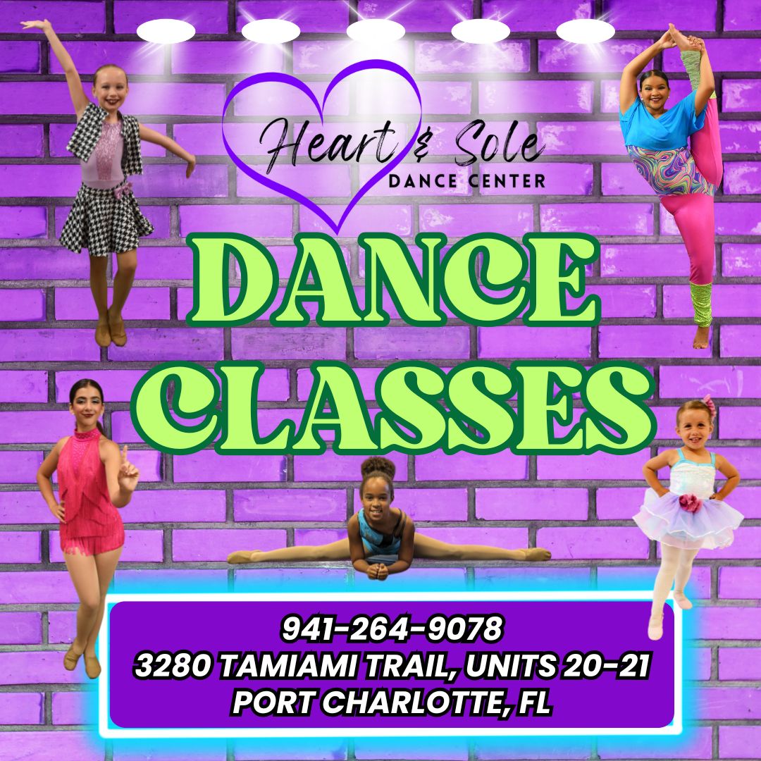 Heart & Sole Dance Center Dance Studio ad creative