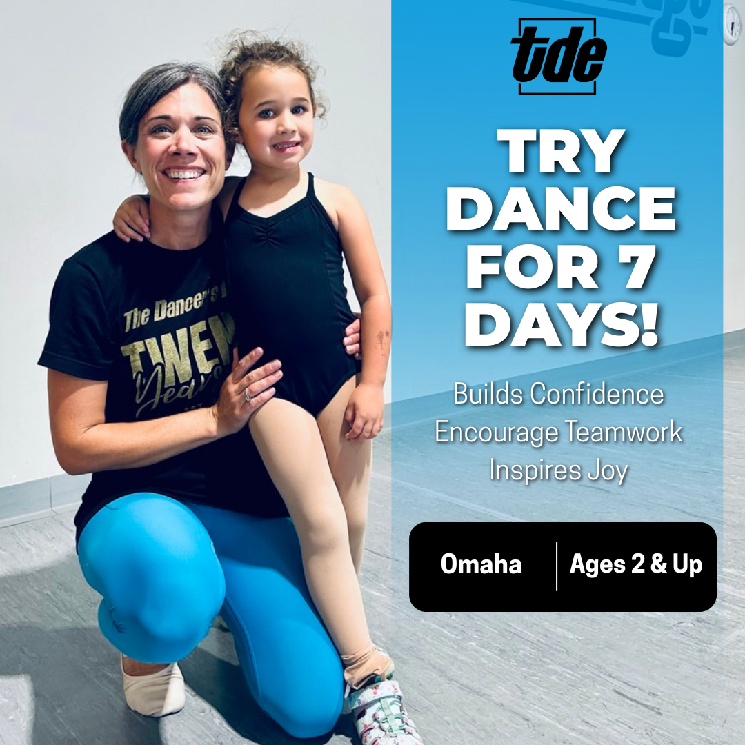 The Dancer's Edge Omaha Dance Studio ad creative
