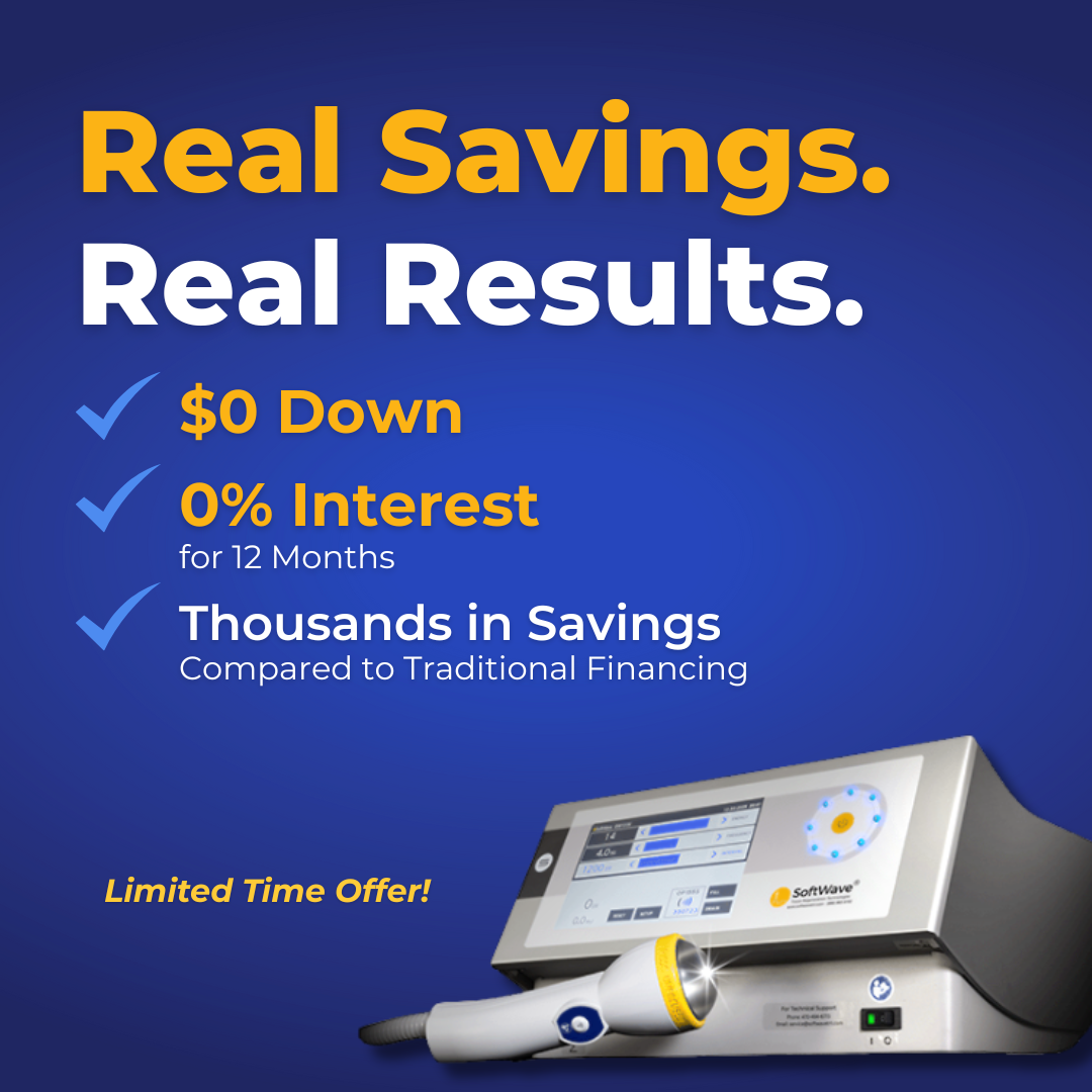 SoftWave TRT Chiropractor ad creative