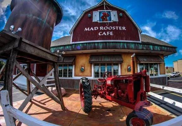 Mad Rooster Cafe Restaurant ad creative