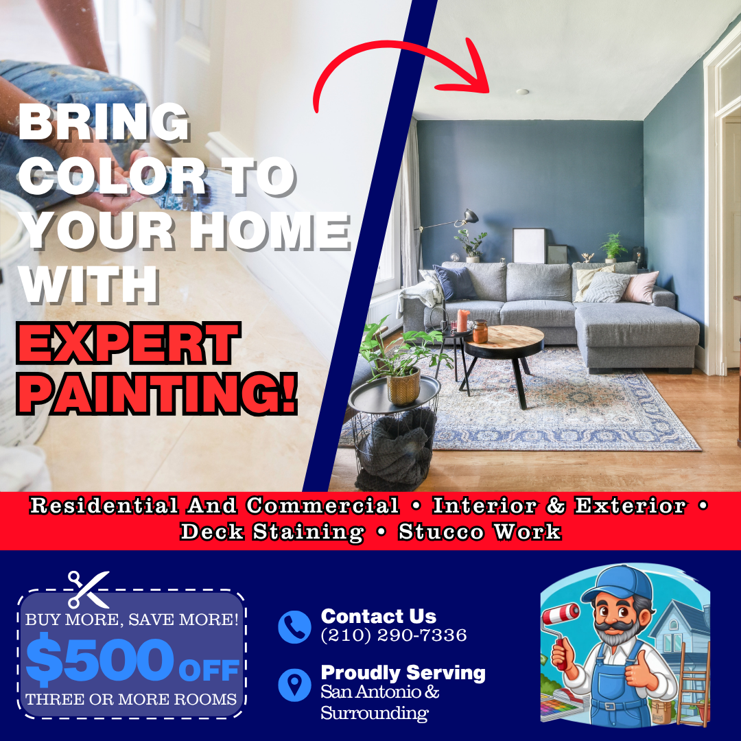 San Antonio Paint Works Painter ad creative