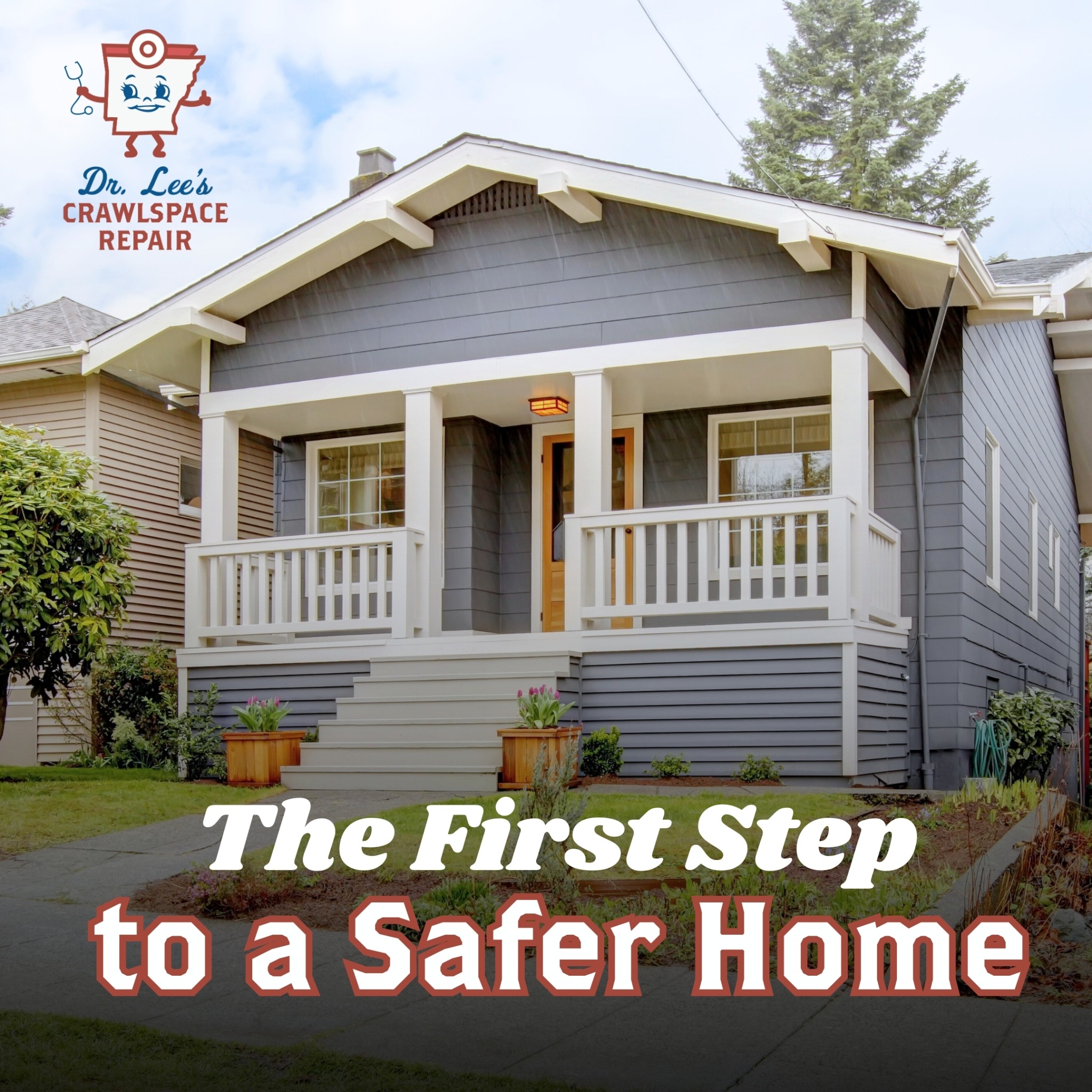 Dr. Lee's Crawlspace Repair General Contractor ad creative