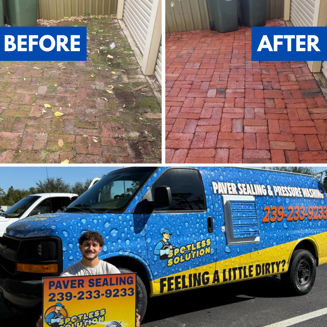 Get a FREE House Wash with Paver Sealing!