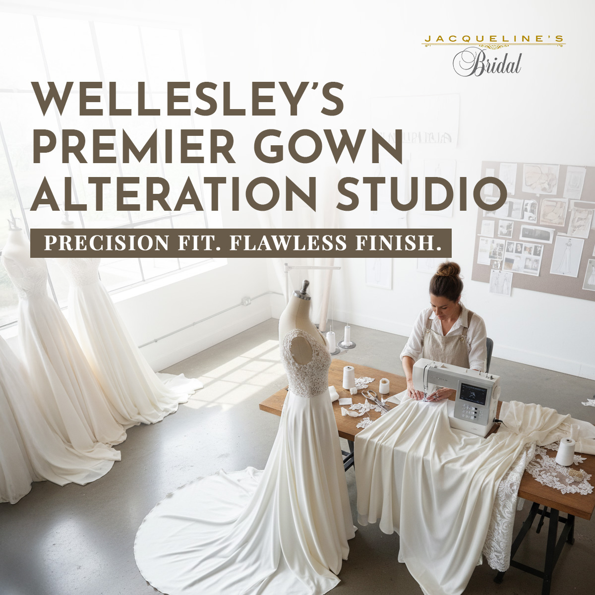 Master Seamstresses for a Flawless Bridal Fit
