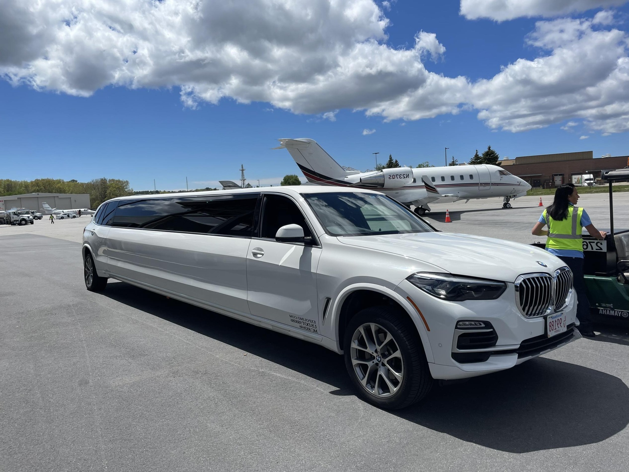 Expo Limousine Limo Service ad creative