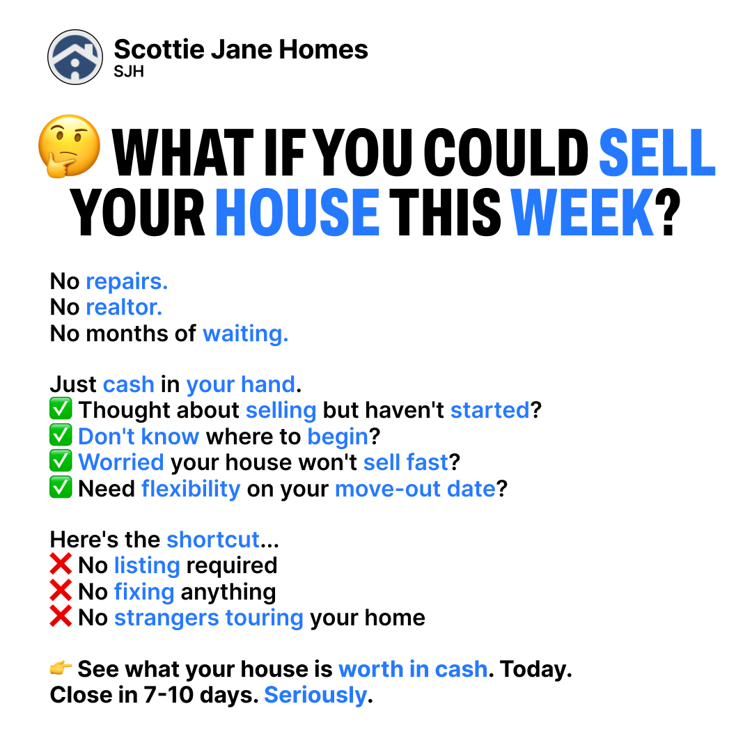 Get a cash offer on your house in any condition.