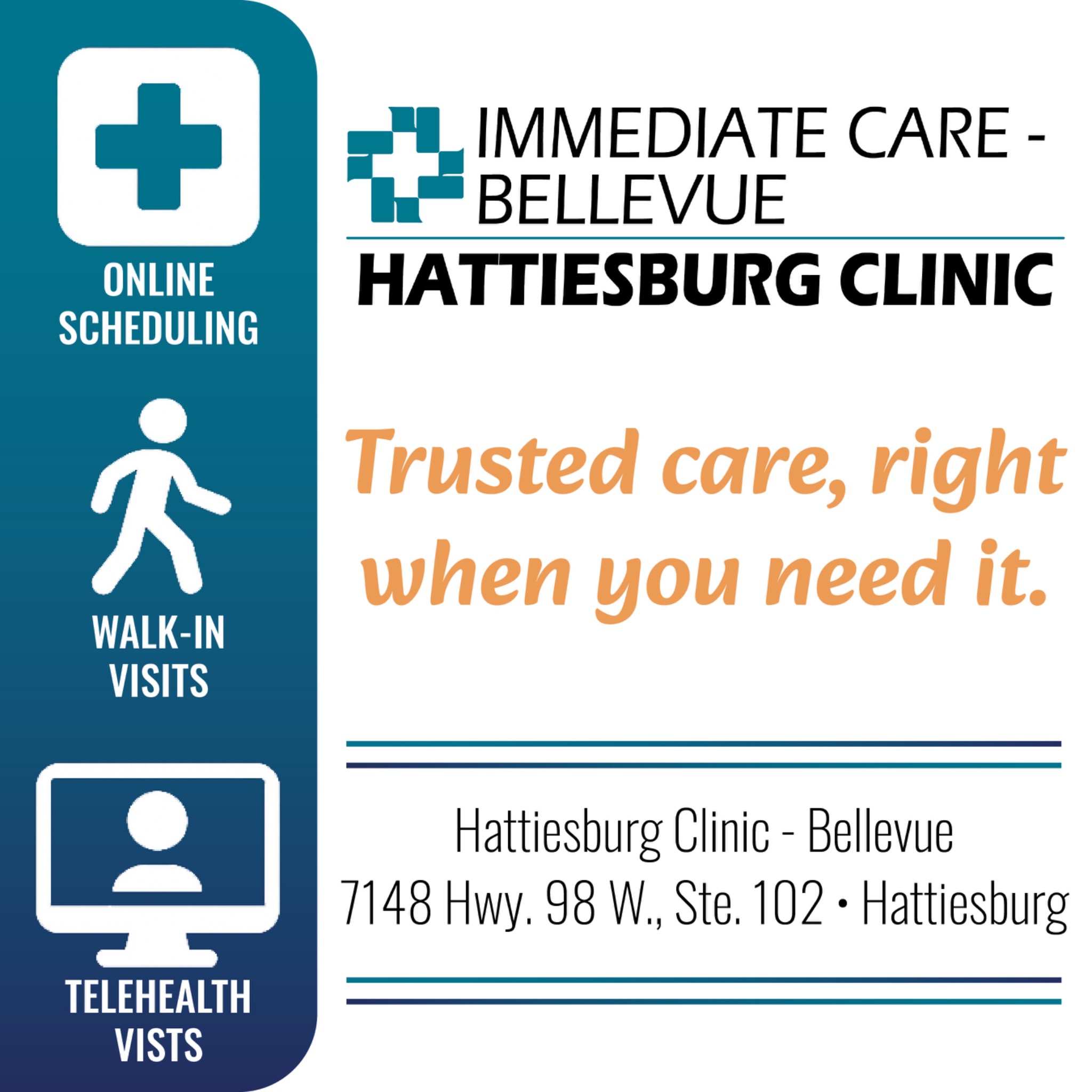 Immediate Care - Bellevue Now Open