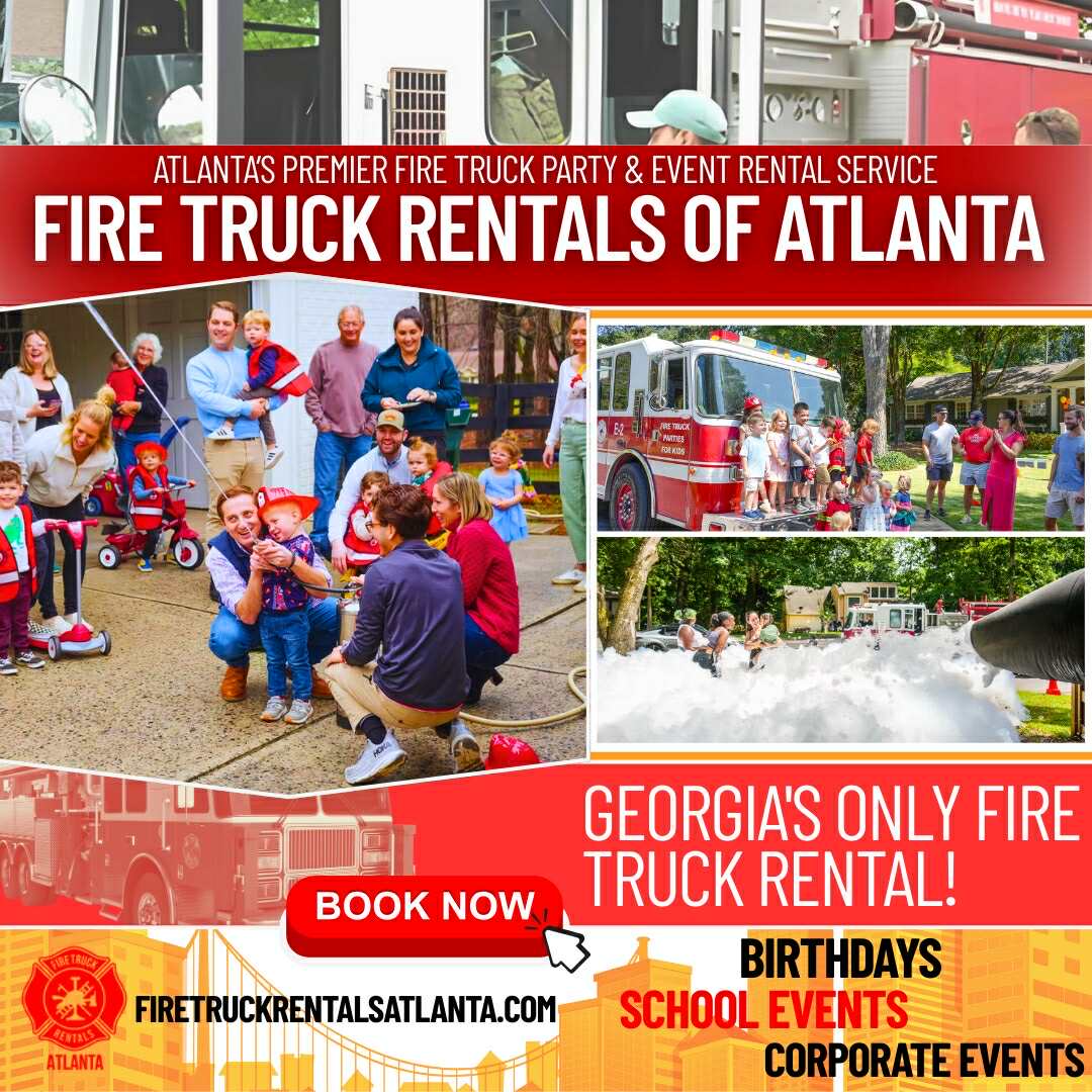 Atlanta's Premier Fire Truck Rentals: Unforgettable Parties Await!