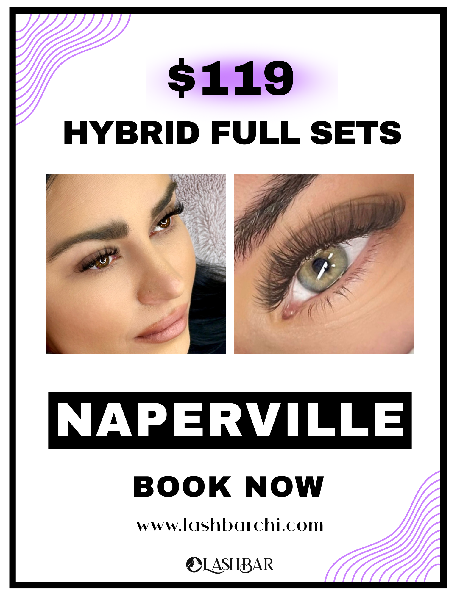 LashBar Eyelash & Brow Studio ad creative