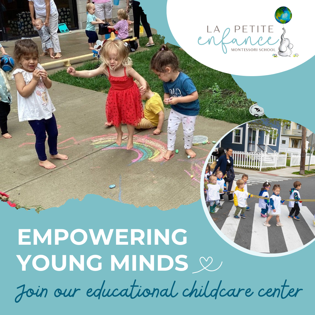 La Petite Enfance Montessori School Preschool ad creative