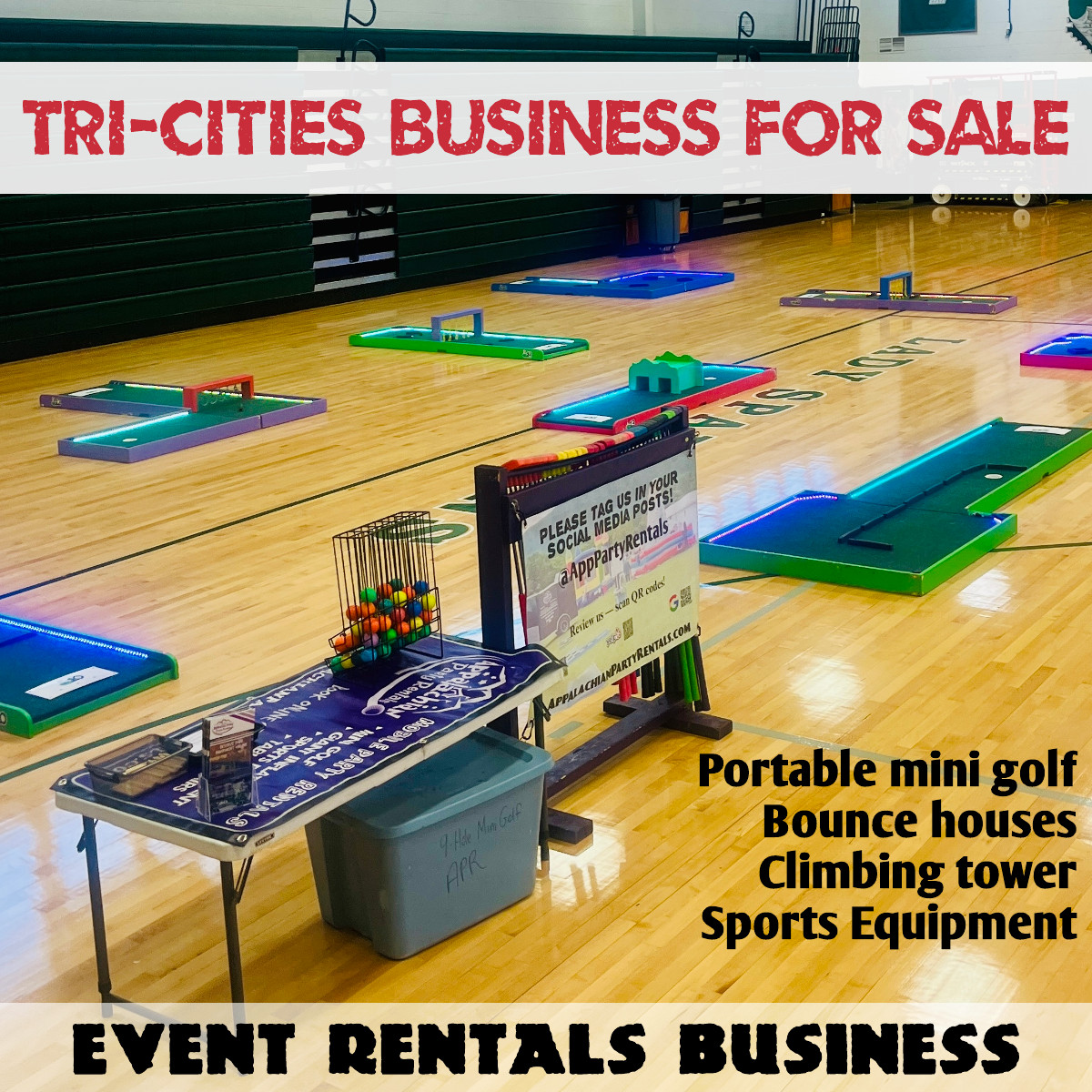 Appalachian Party Rentals Party Rental ad creative