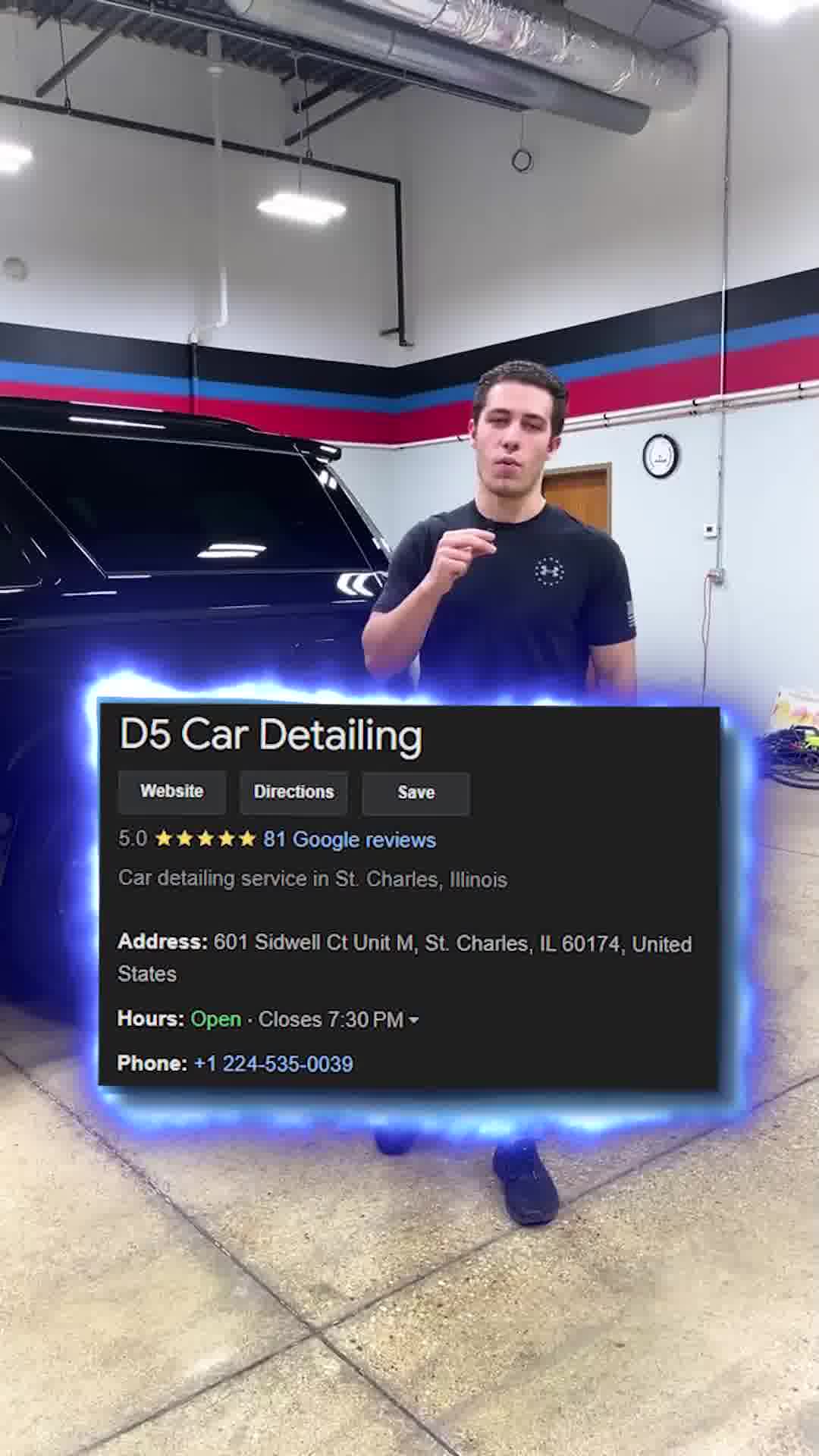 D5 Car Detailing Auto Detailing ad creative