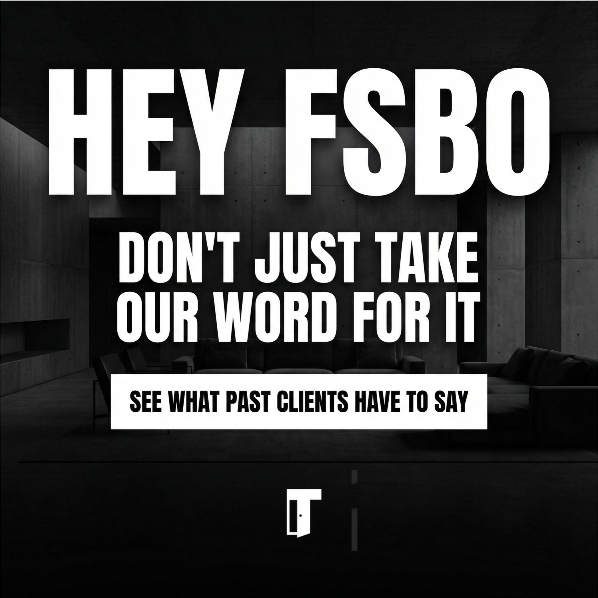 The Real T Group Real Estate Agent ad creative