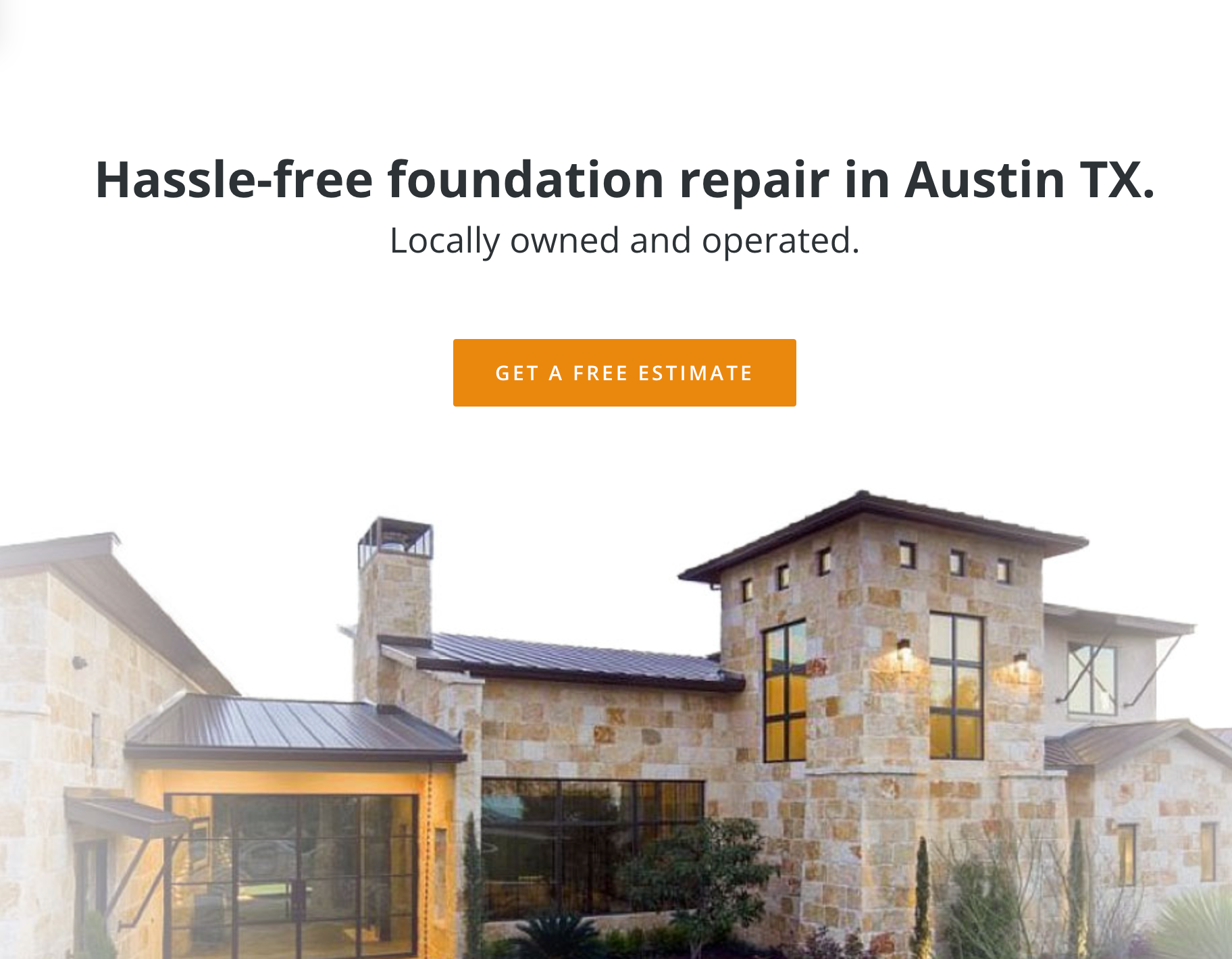 FREE Foundation Repair Estimate