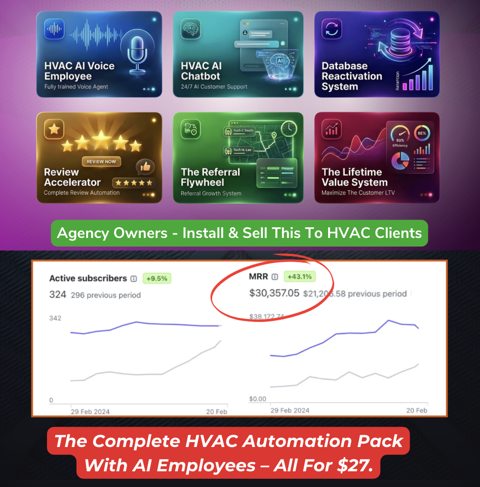 Get This AI Employee & Sell It To HVAC Businesses
