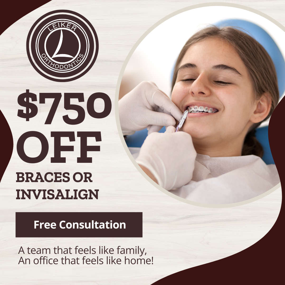 $750 Off Braces or Invisalign