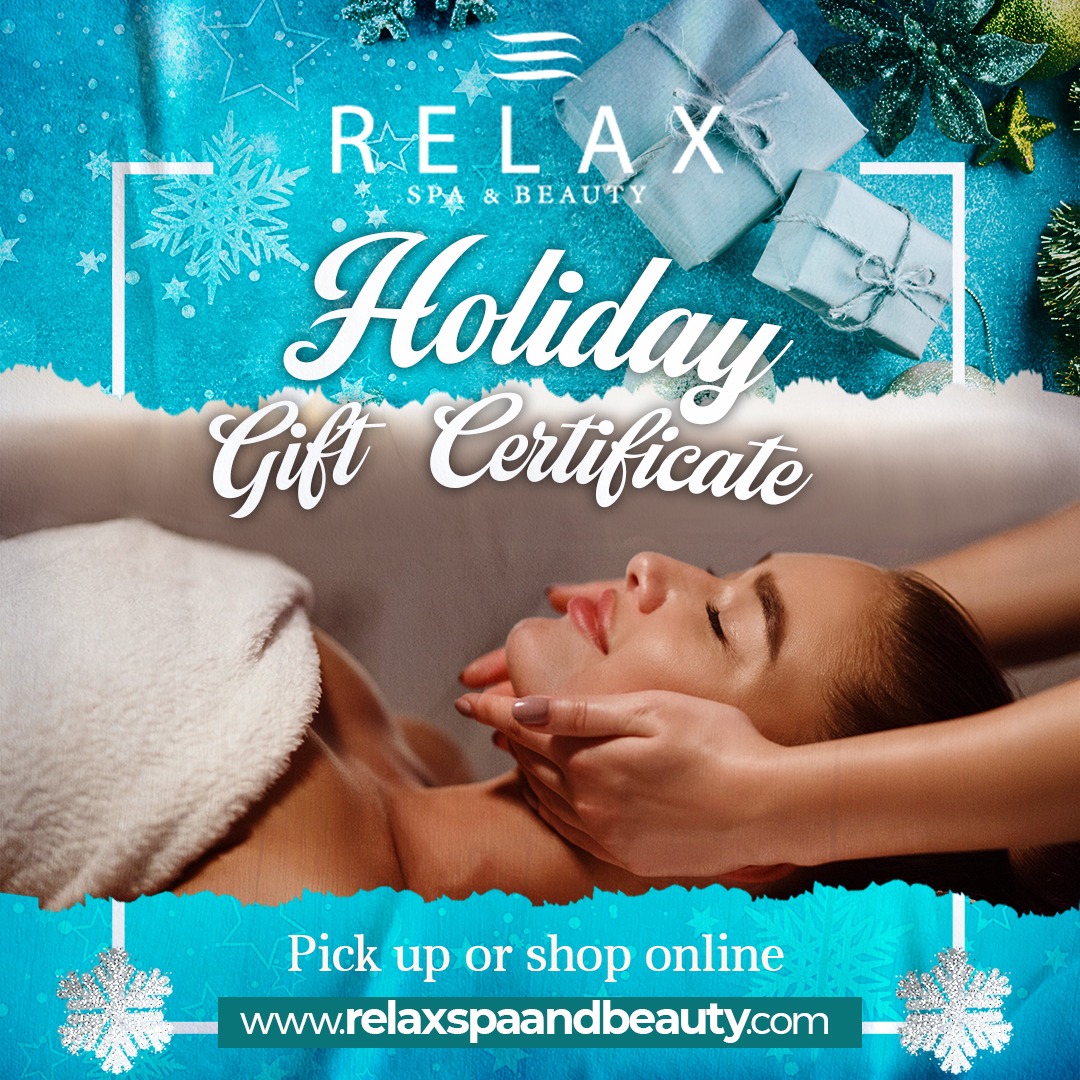 Relax Spa & Beauty Day Spa ad creative