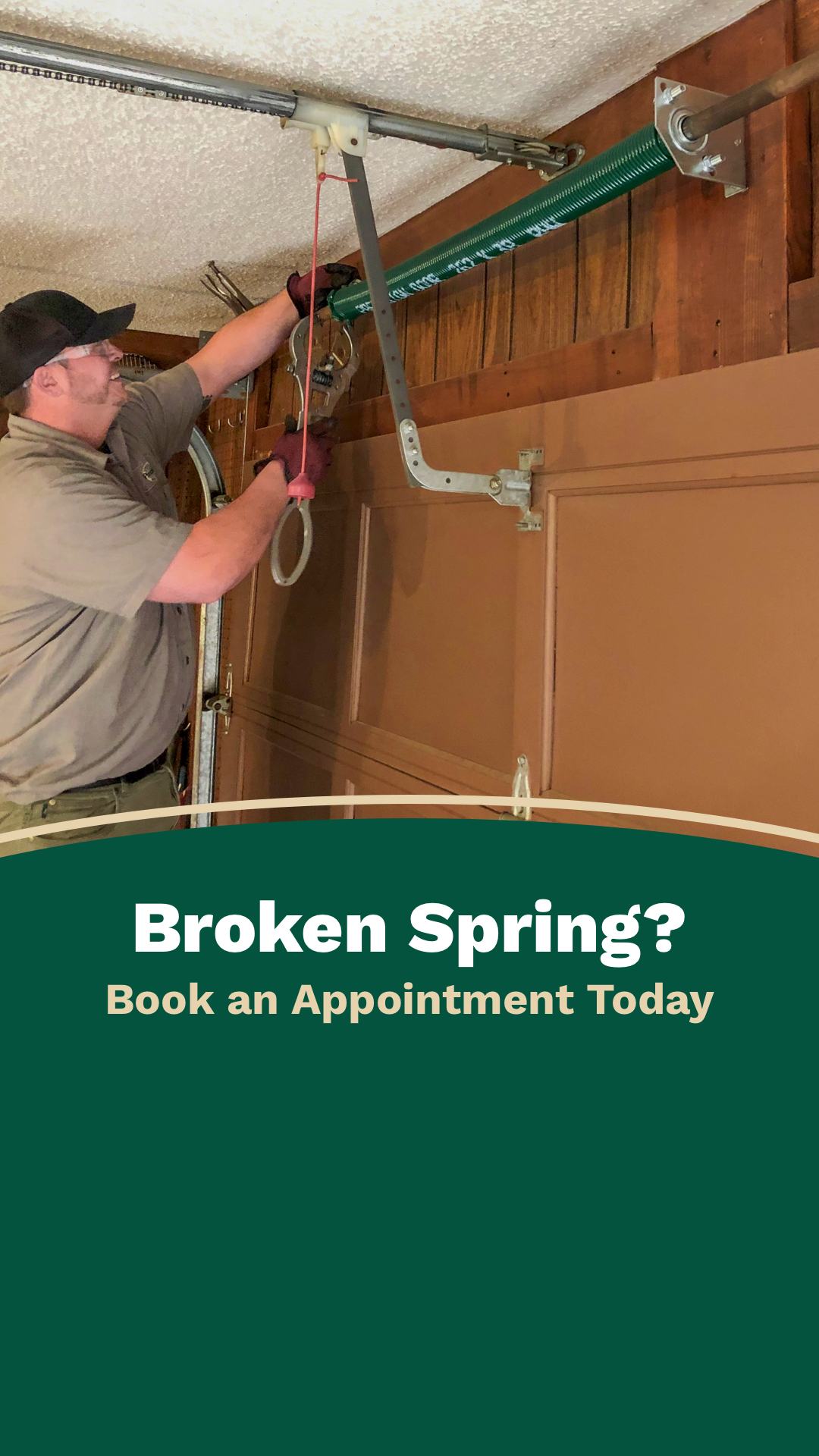 Precision Garage Door Service of Toledo Garage Door ad creative