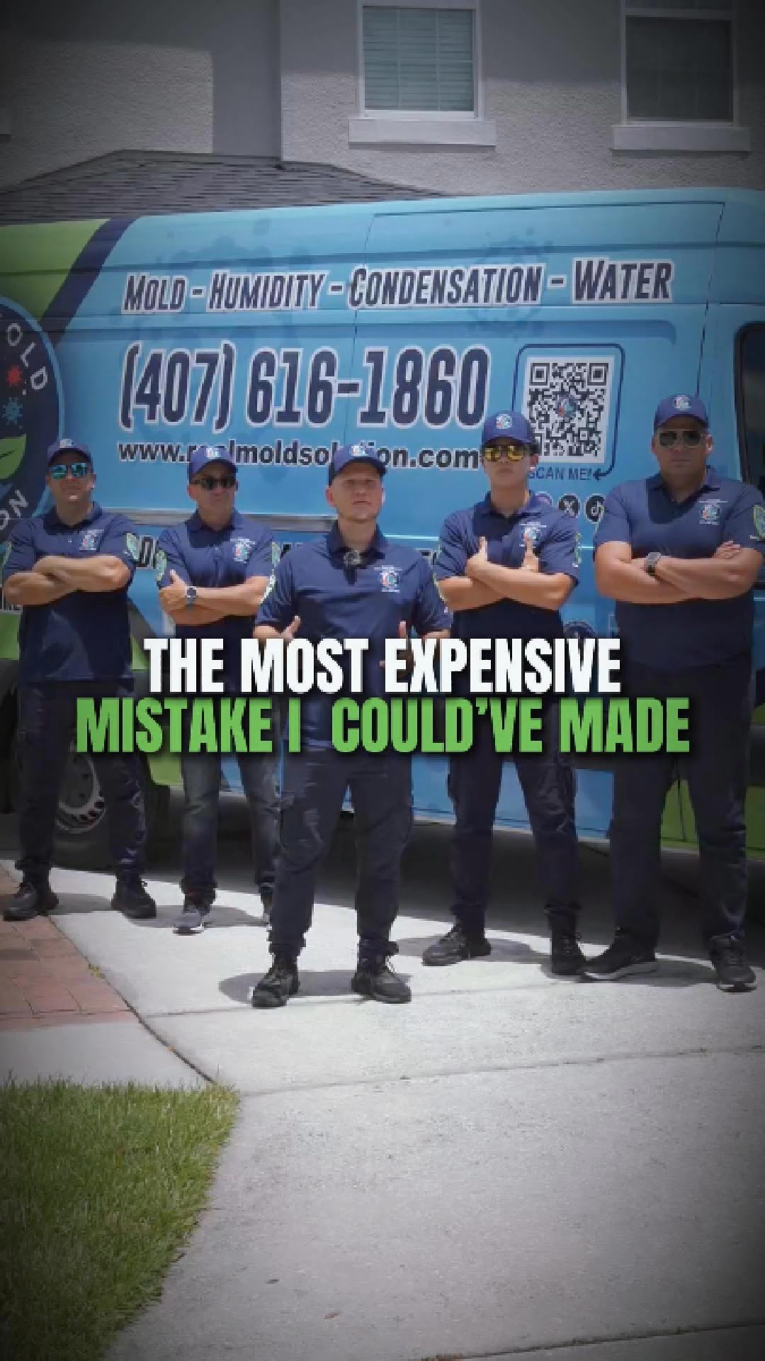 Real Mold Solution Water Damage Restoration ad creative