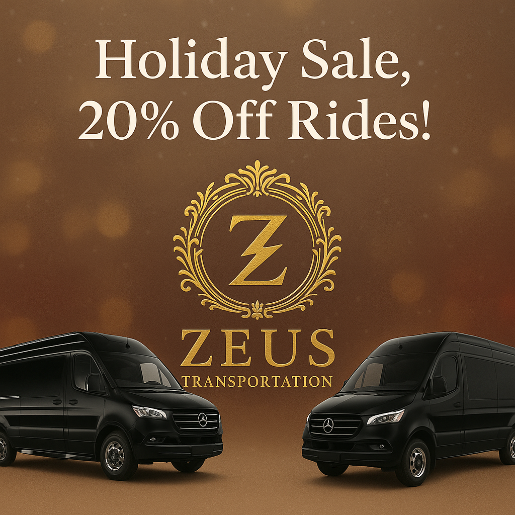 Zeus Transportation Limo Service ad creative