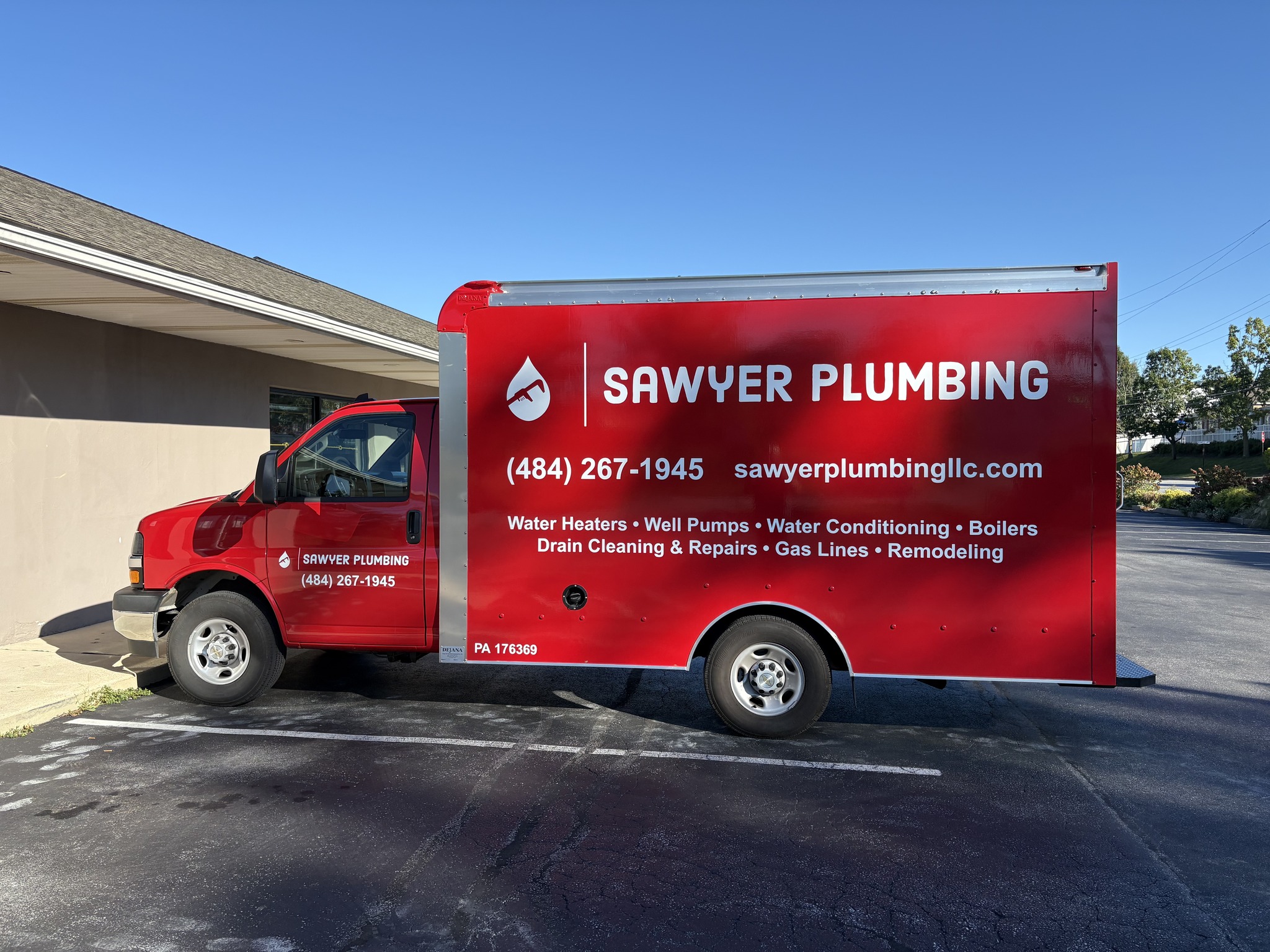 Sawyer Plumbing LLC Plumber ad