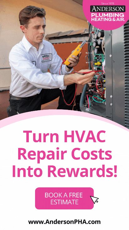 Anderson Plumbing, Heating & Air HVAC ad creative