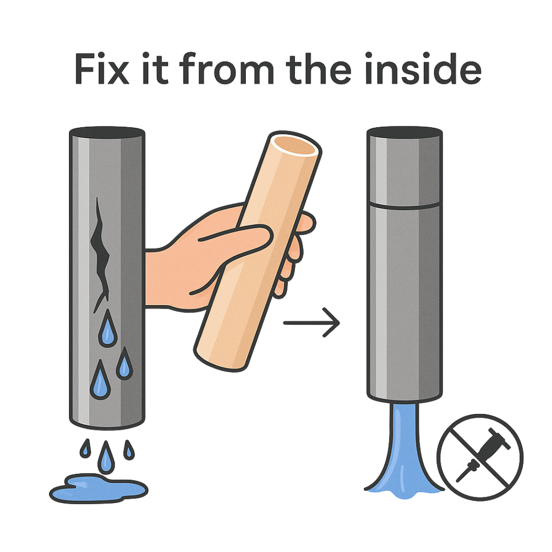 Trenchless Pipe Lining LLC Plumber ad creative