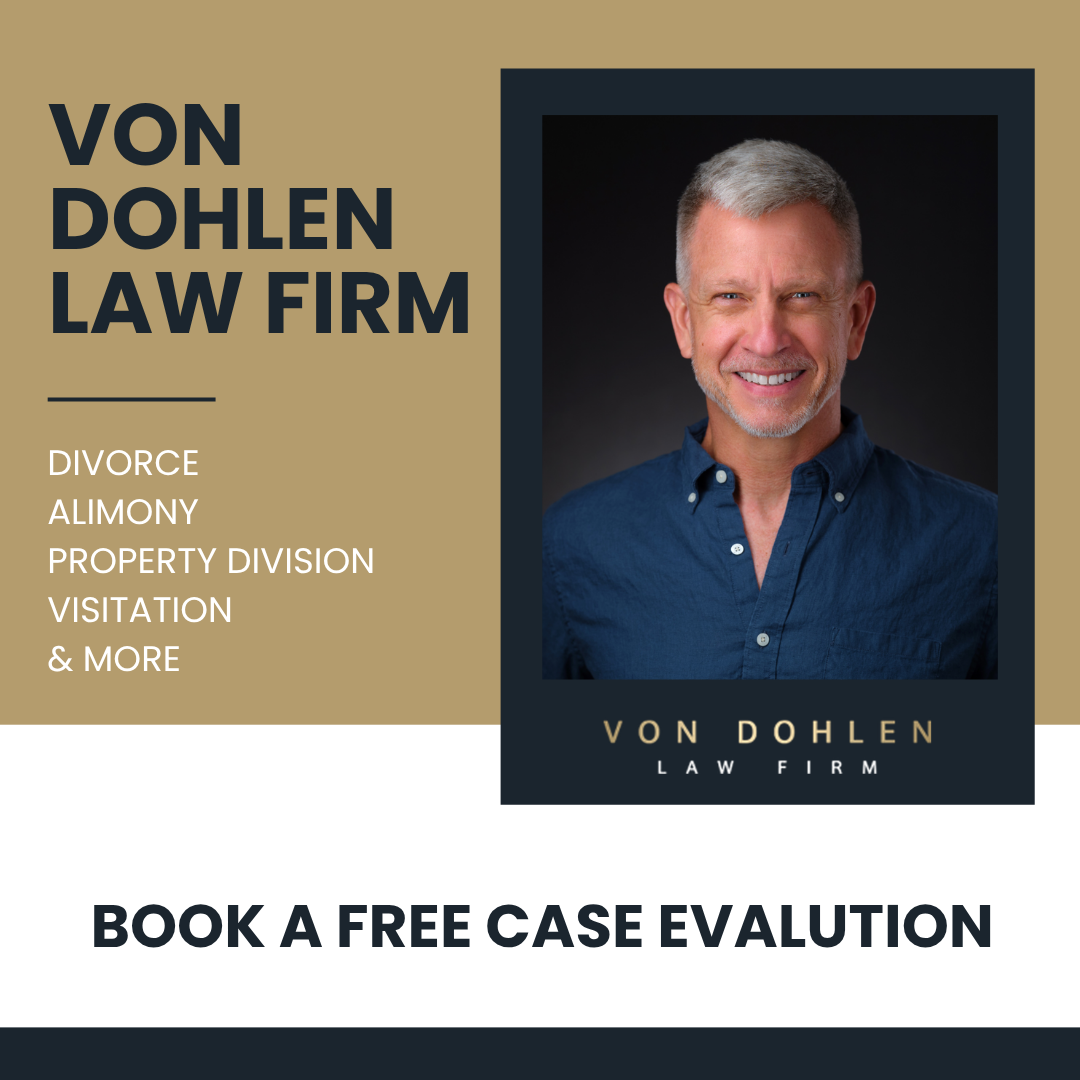 Von Dohlen Law Firm Family Law ad creative