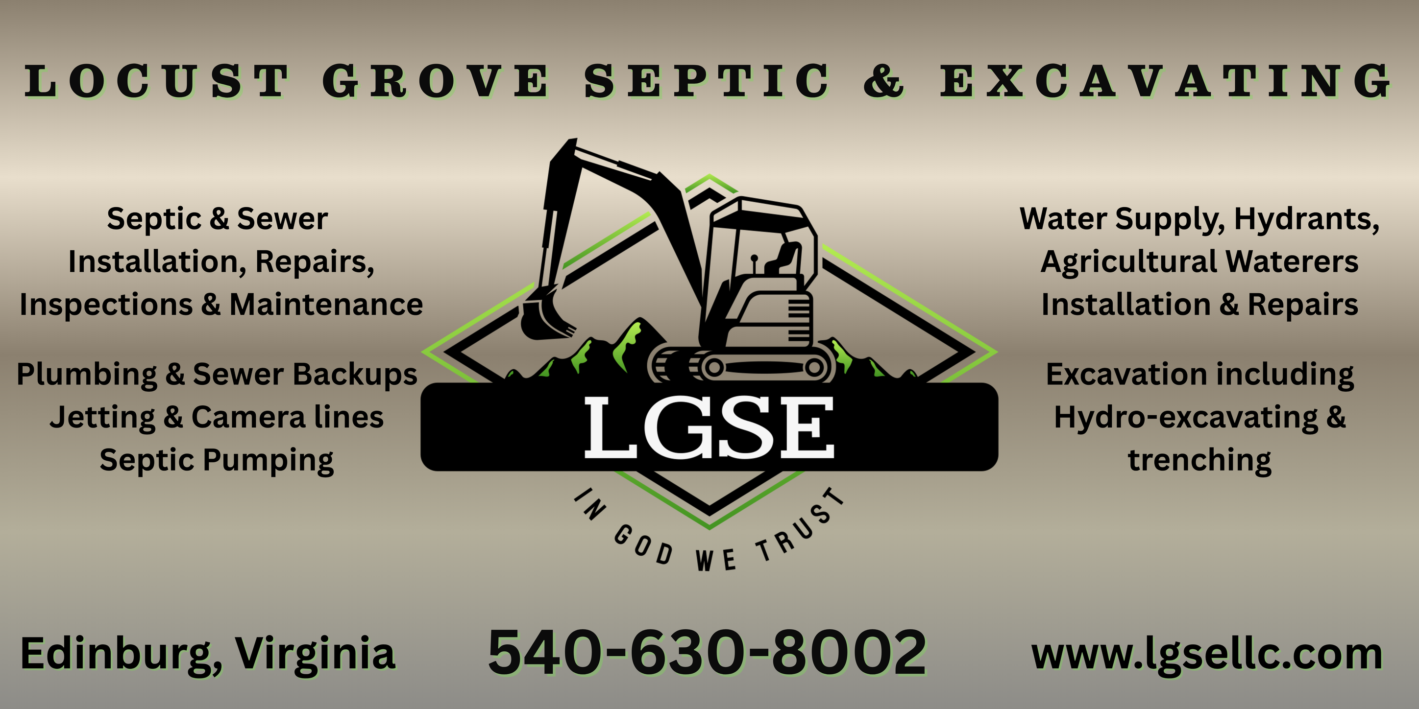 Locust Grove Septic & Excavating LLC