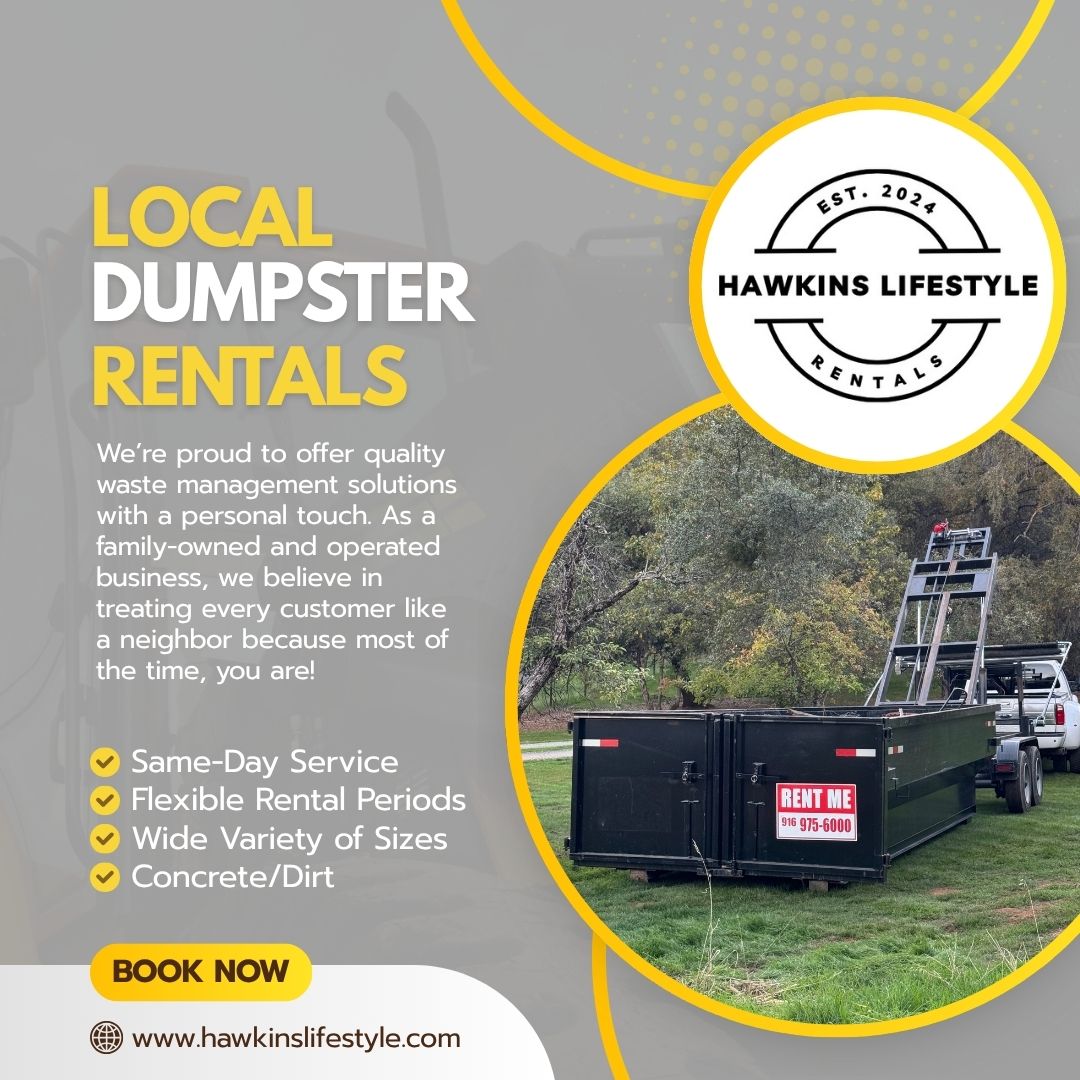 Hawkins Lifestyle Dumpster Rentals