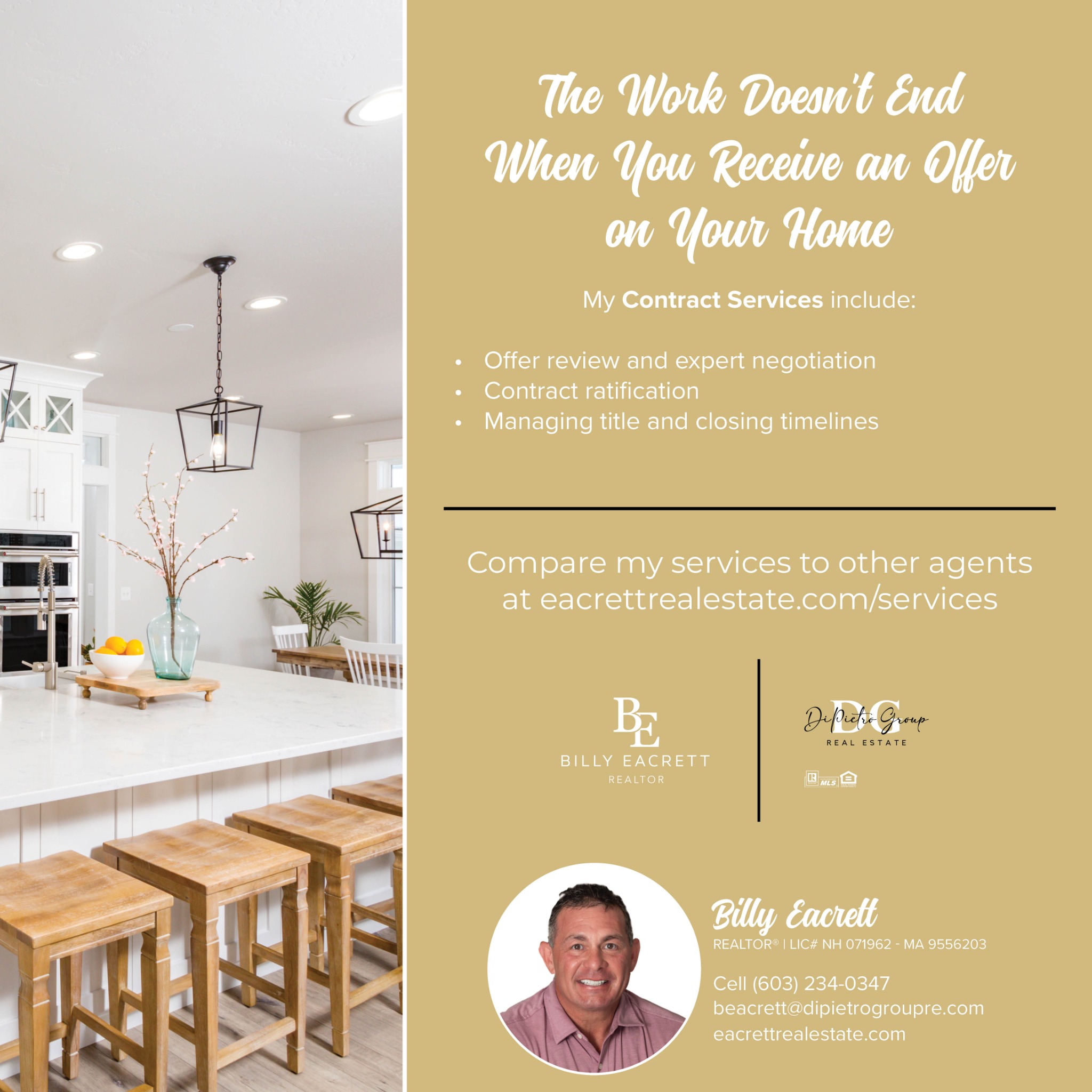 Billy Eacrett Realtor Real Estate Agent ad creative