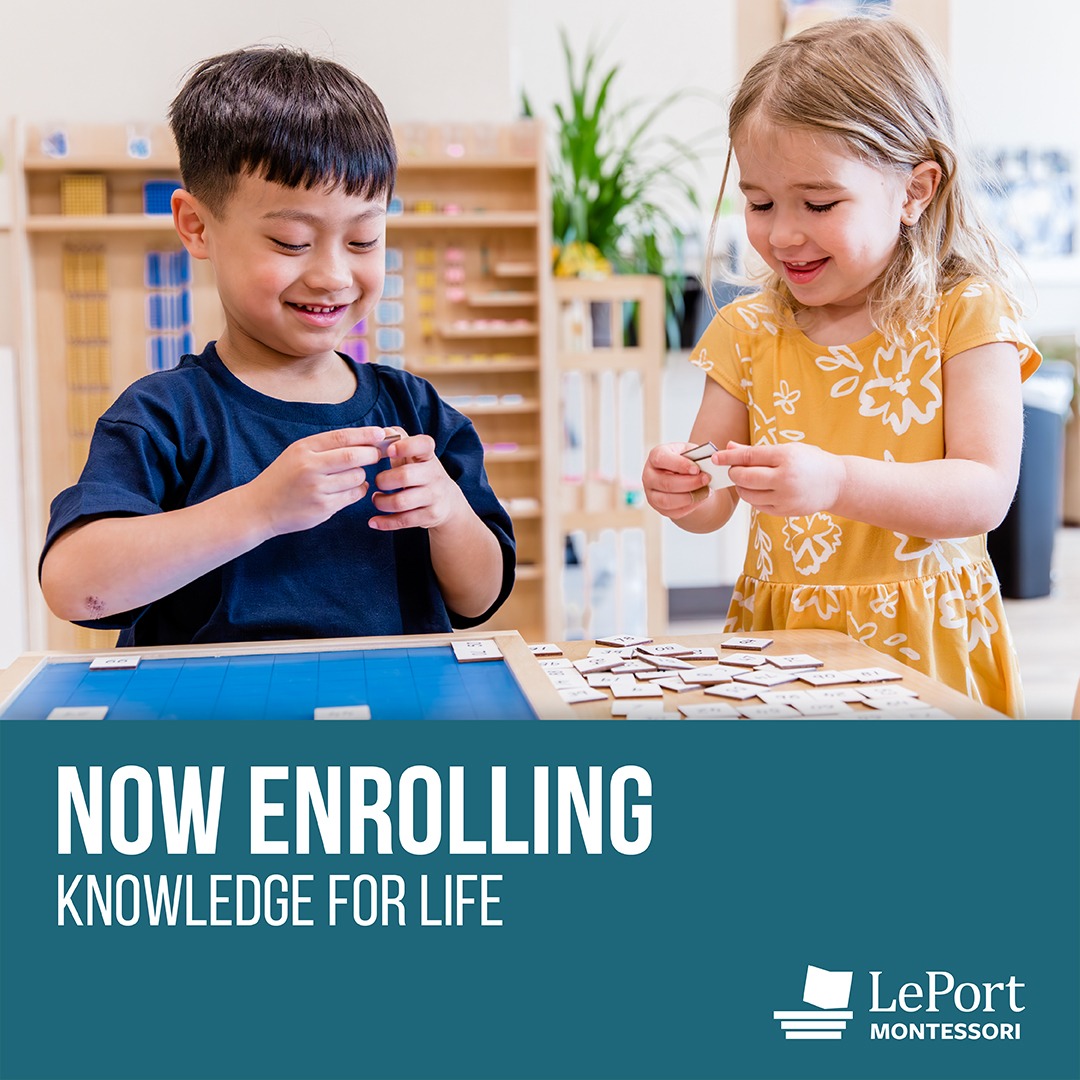 LePort Montessori School Preschool ad creative