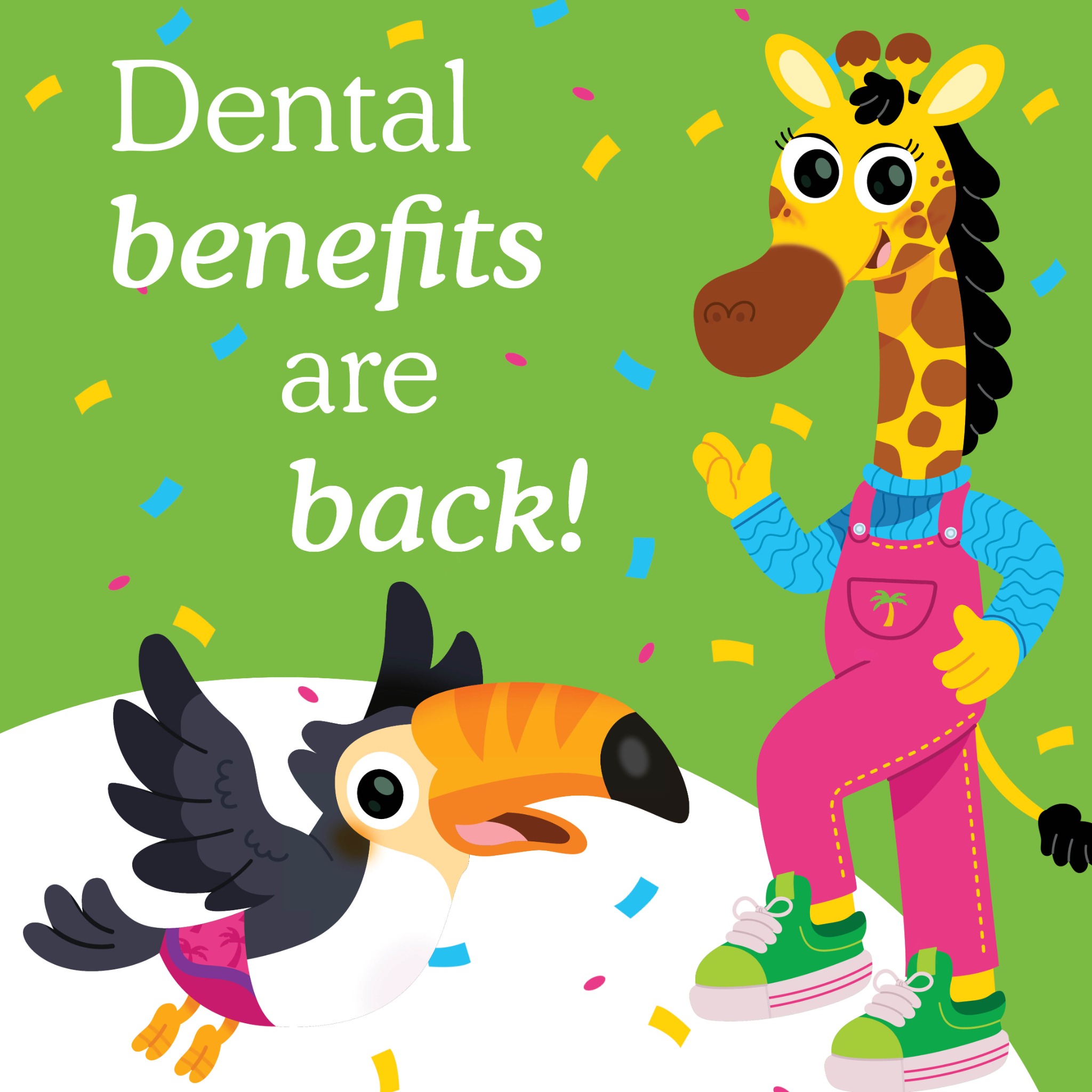 New year, New dental benefits.