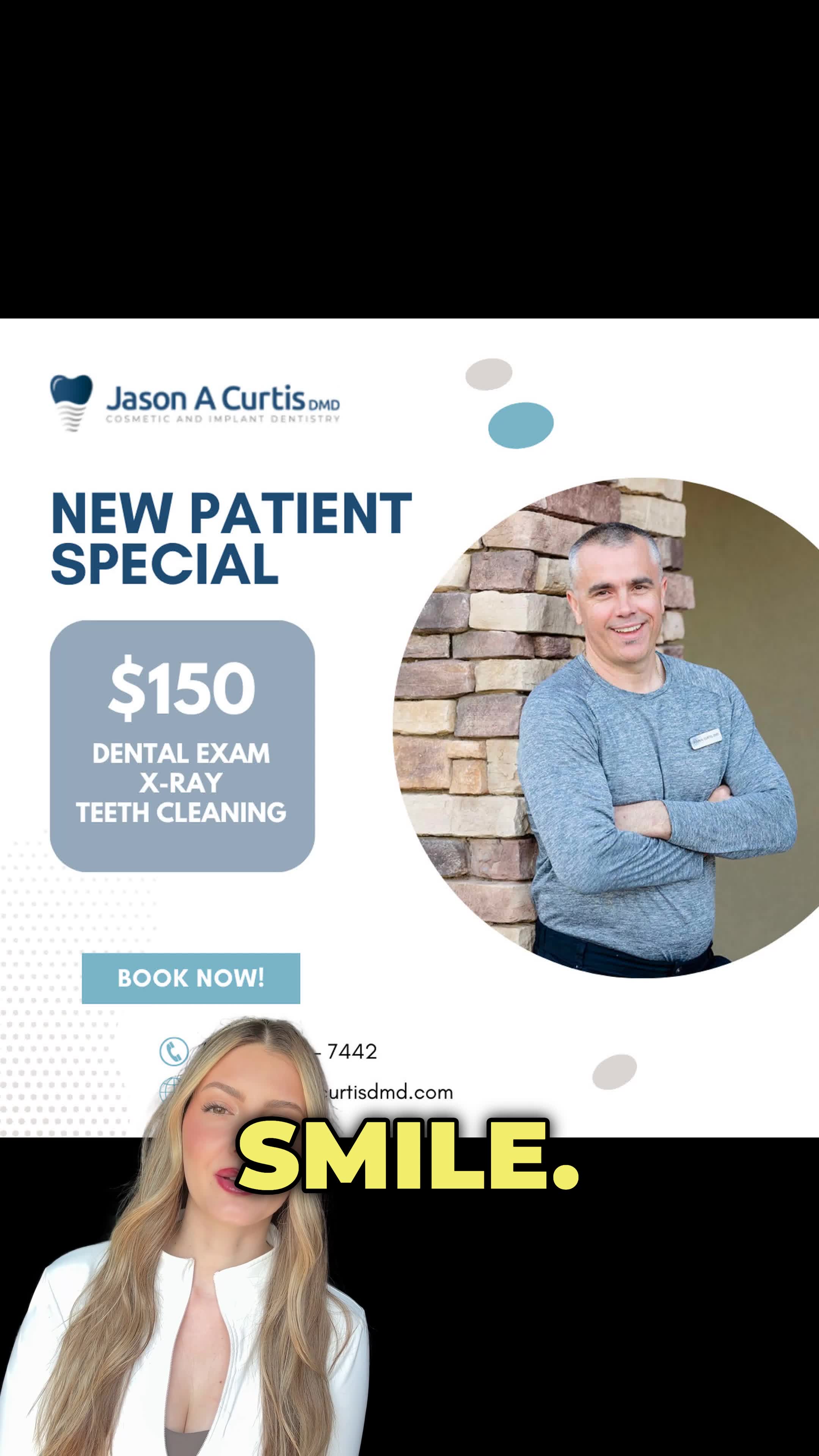 👉 $150 Dental Exam, X-Ray & Cleaning❗️