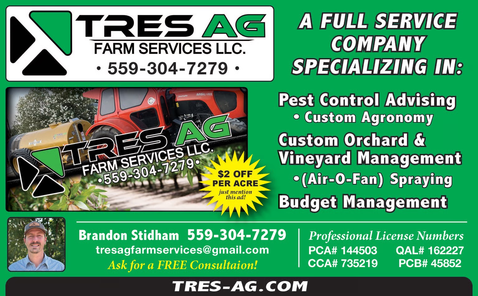 Ag Source Magazine Landscaping ad creative