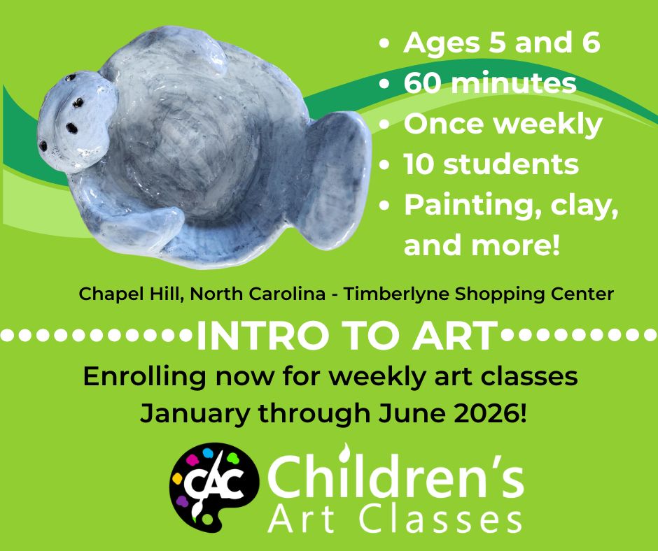 Children's Art Classes - Chapel Hill