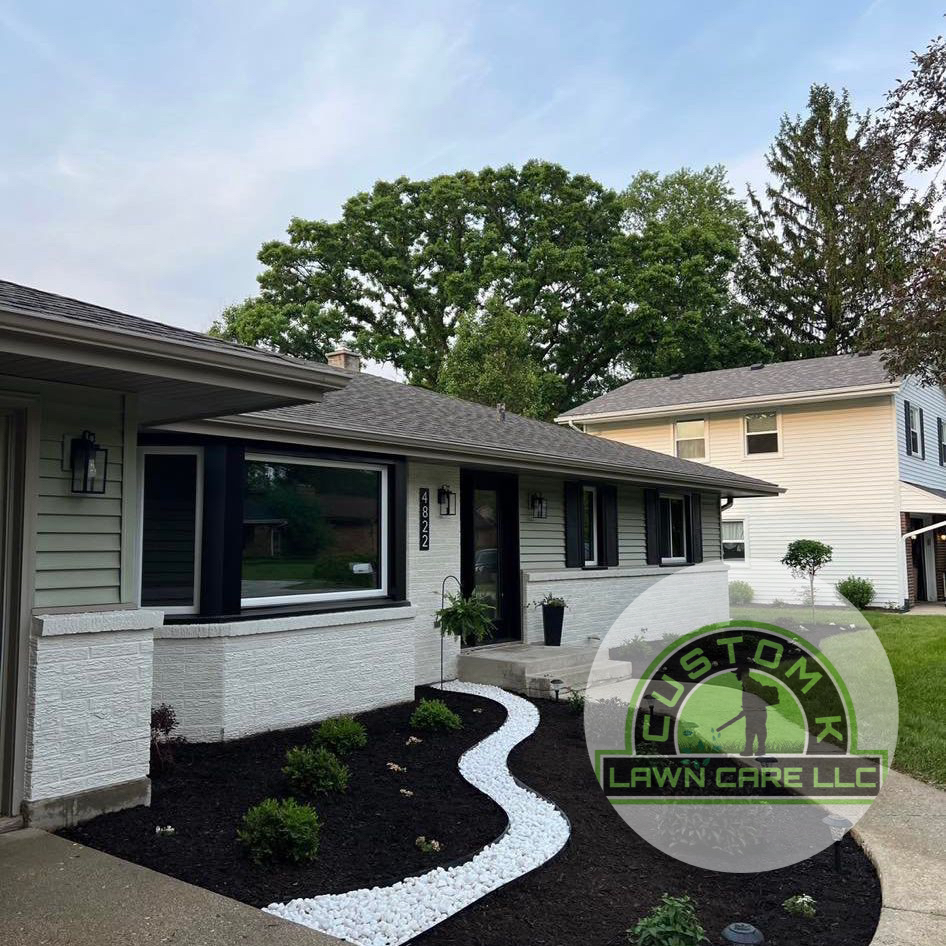 Custom K Lawn Care LLC Landscaping ad creative