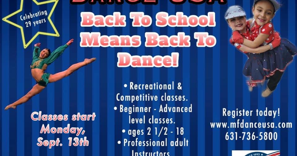 Michelle Ferraros Dance Usa Dance Studio ad creative