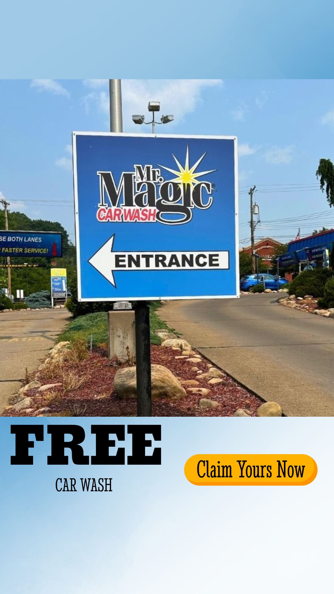 Your First Wash is FREE!